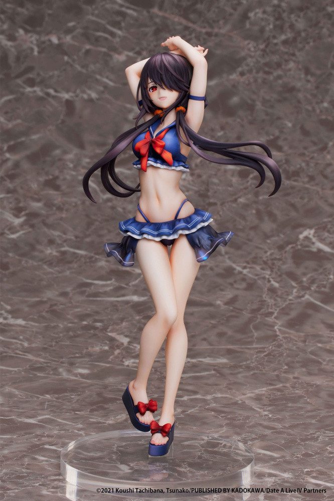 Elcoco Erotik-Actionfigur Date a Live IV PVC Statue 1/7 Kurumi Tokisaki 24 cm