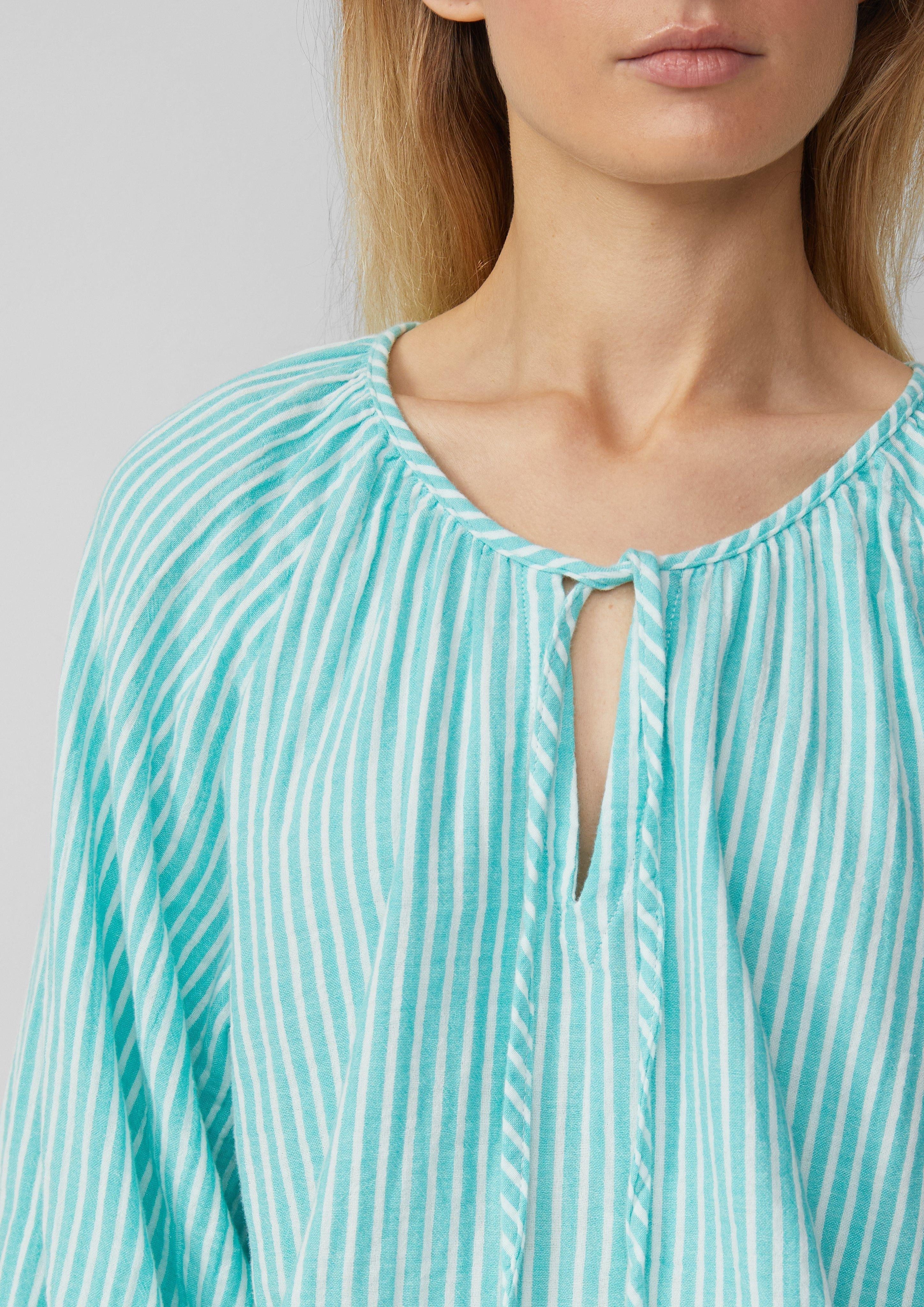 s.Oliver Langarmbluse Musselin-Bluse mit Raglanärmeln und günstig online kaufen