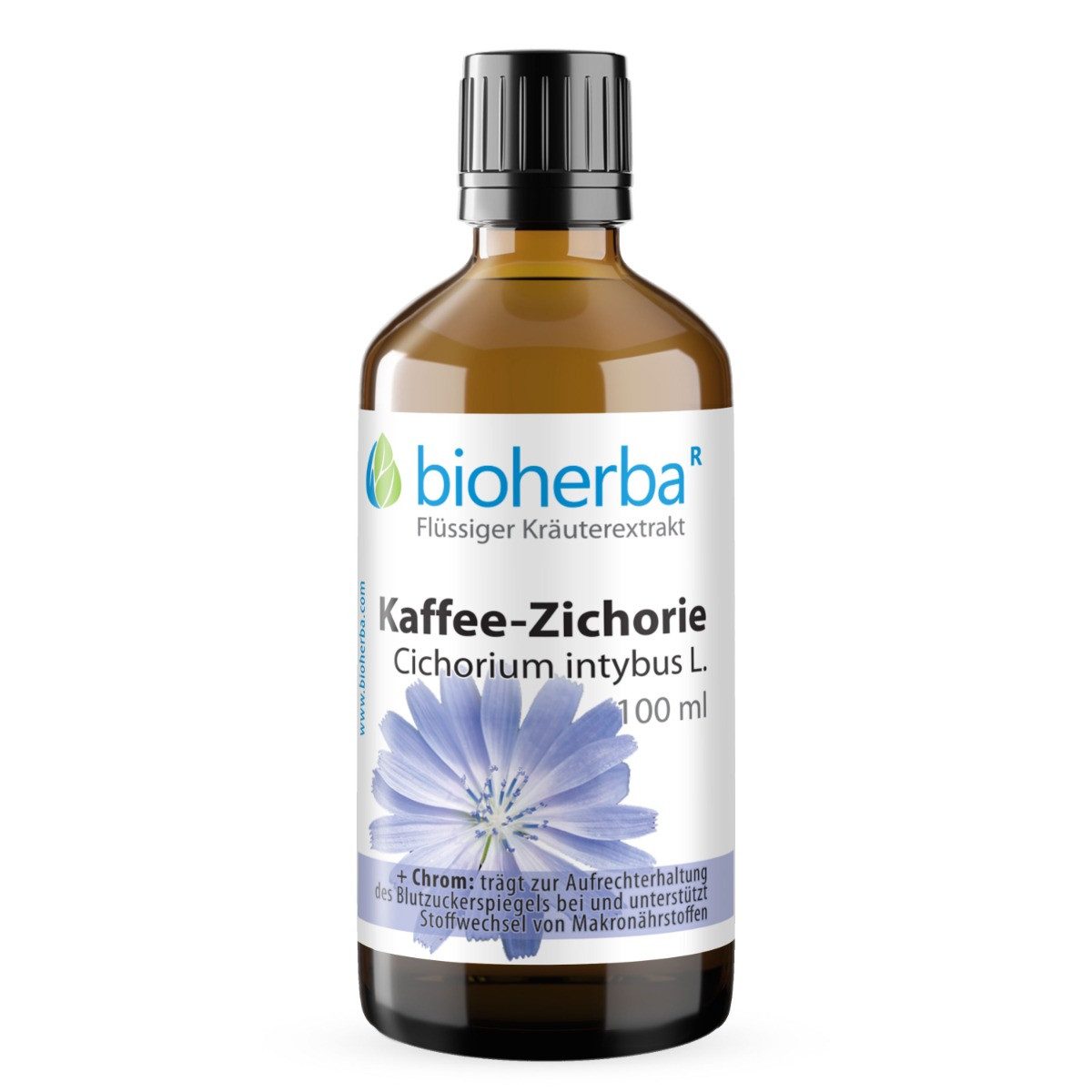 BIOHERBA R Bioherba Kaffee-Zichorie Cichorium intybus L. Tropfen Tinktur 100ml Glasflasche, 1 er