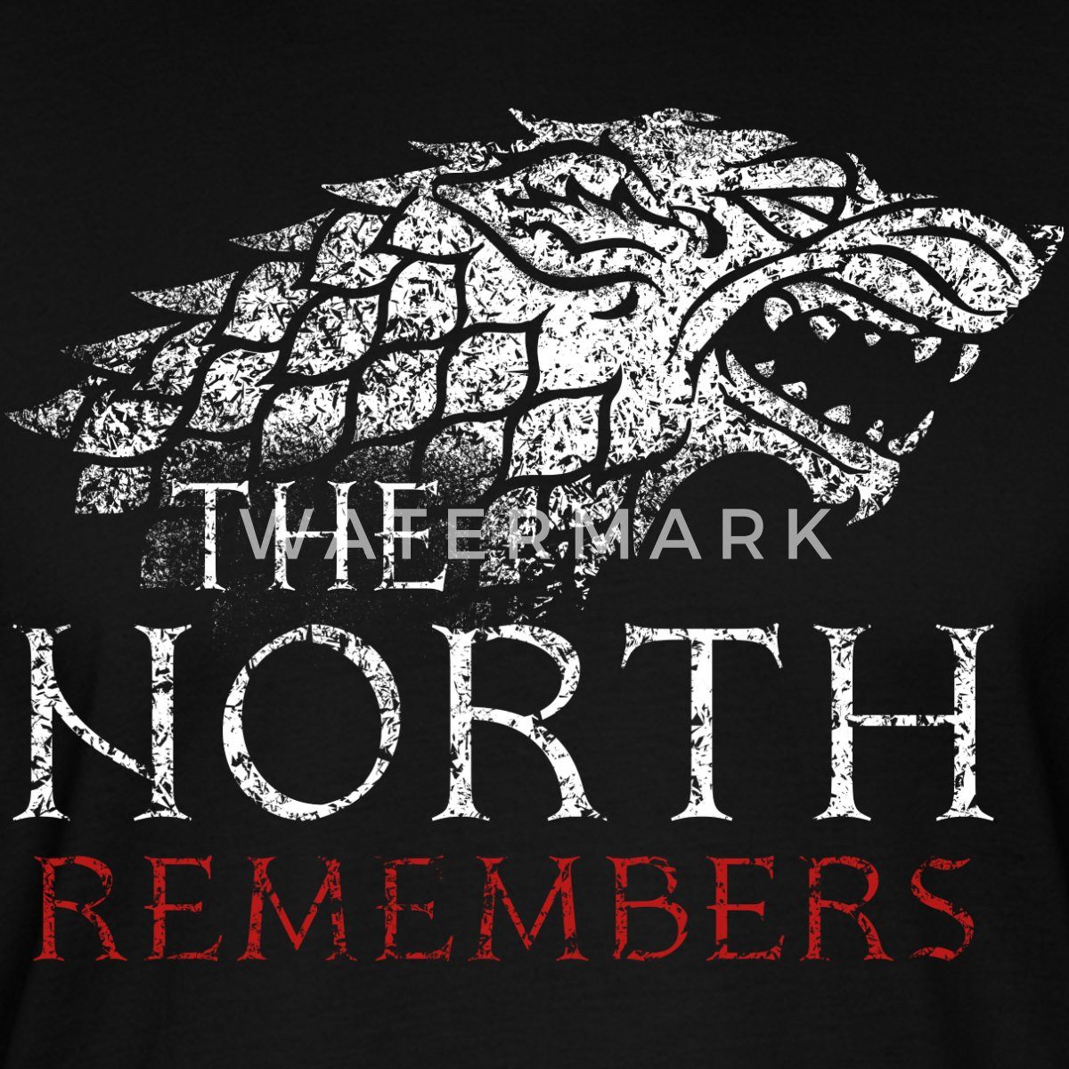 Spreadshirt T-Shirt Game Of Thrones The North Remembers Unisex Bio T-Shirt (1-tlg)