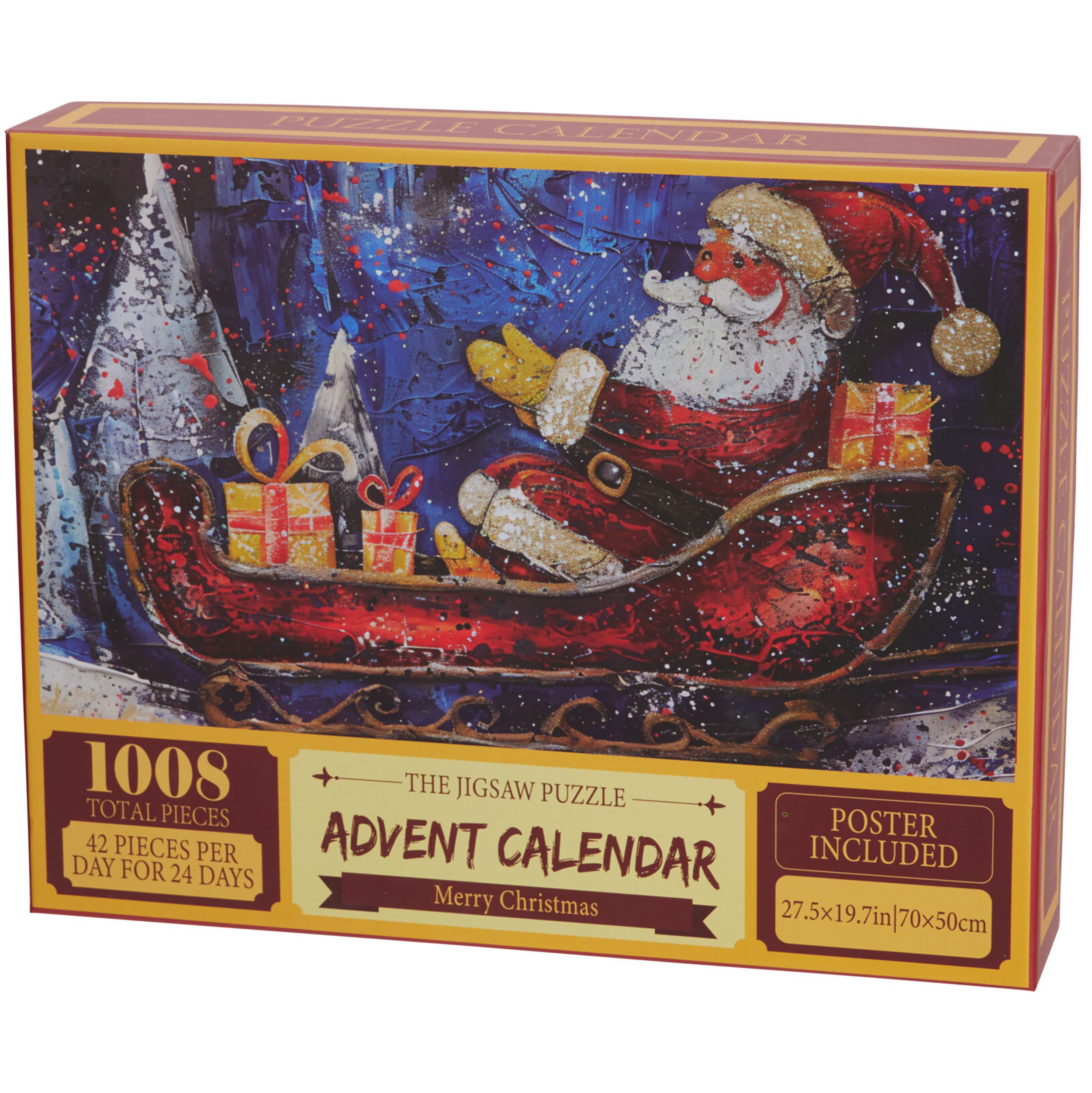 Annastore Adventskalender Adventskalender Puzzle Weihnachten – günstig online kaufen