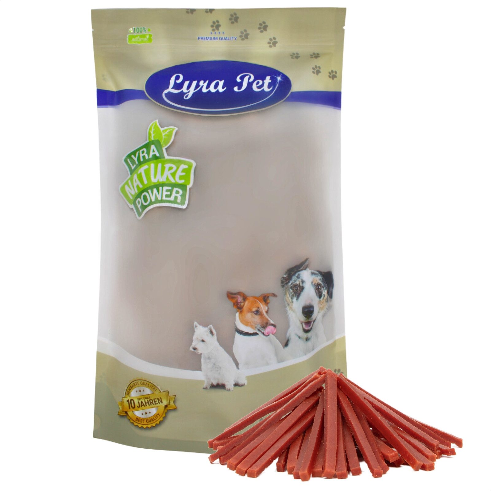 Lyra Pet 1 kg Lyra Pet® Entenbruststreifen Ente