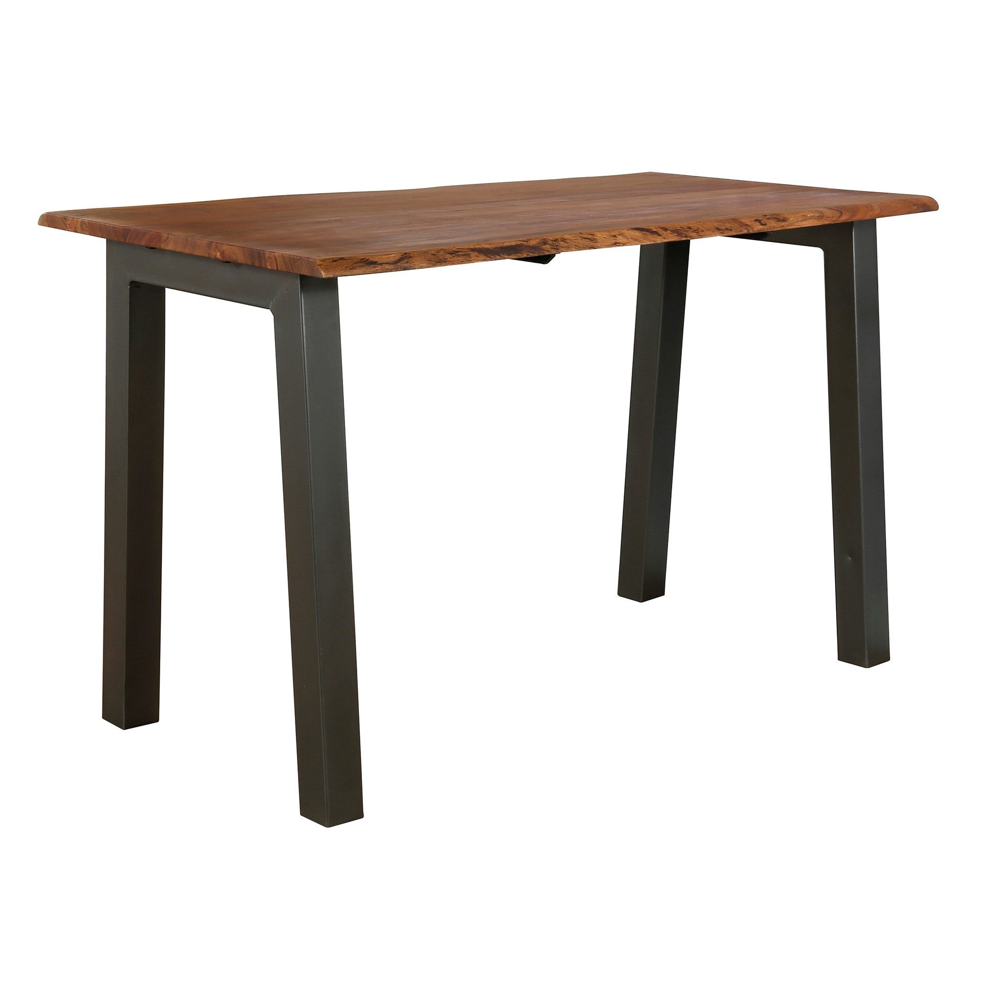 Villa Möbel Bartisch Edge (1 Tisch, 1-St), Bartisch aus Massiv Akazie mit Edge Form