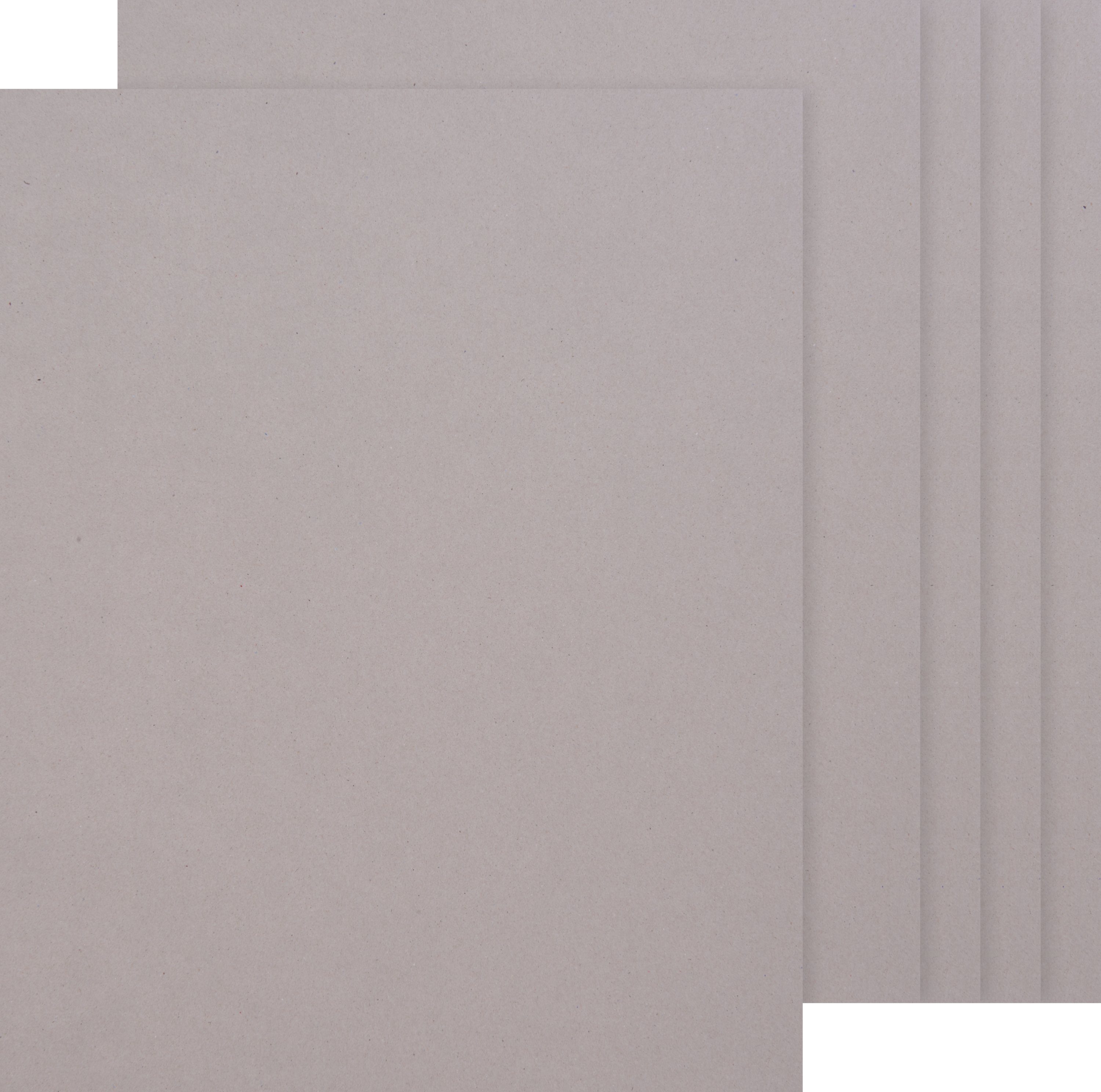 VBS Bastelkartonpapier Graupappe, 5