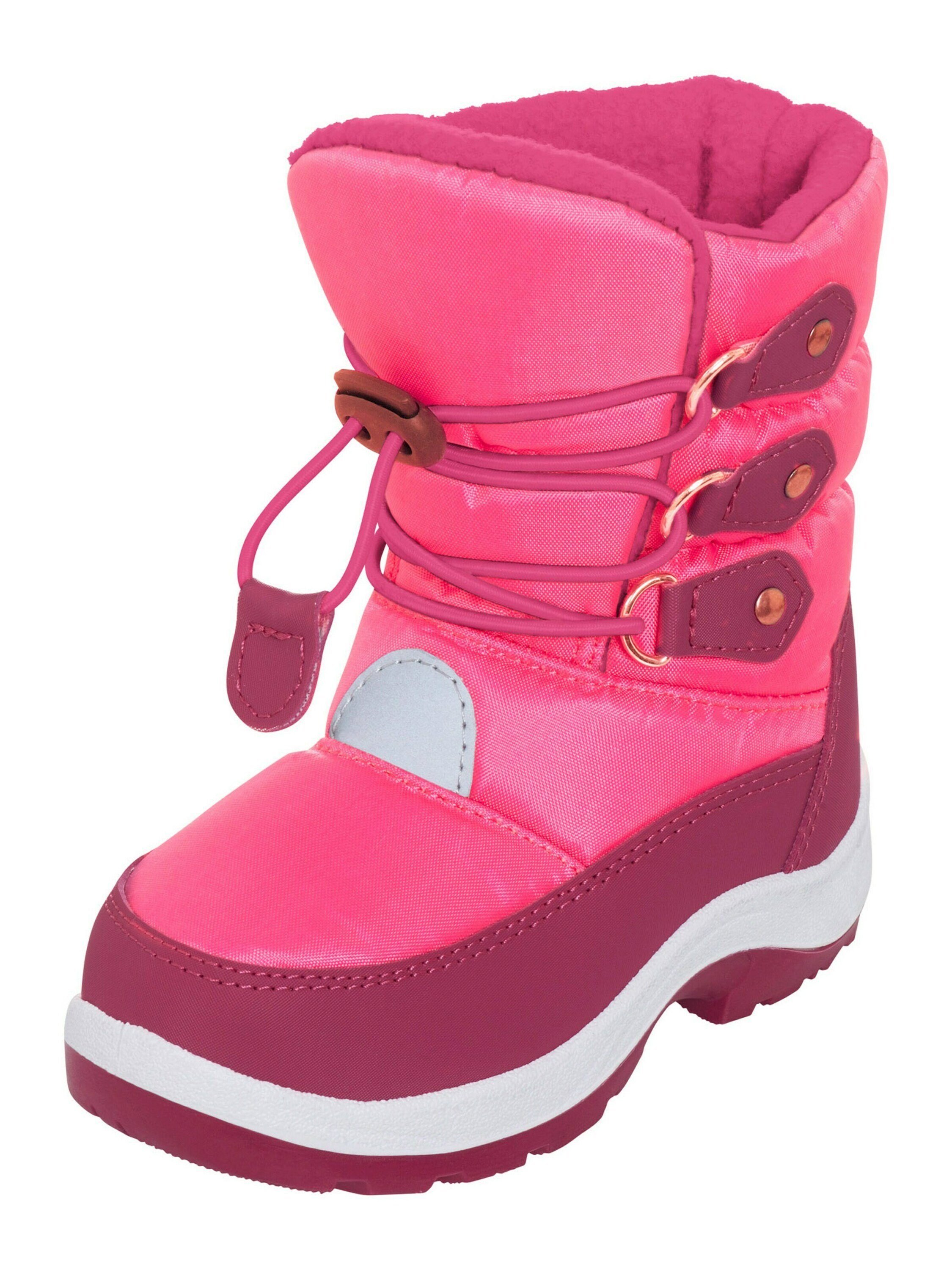 (1-tlg) Playshoes Snowboots Pink