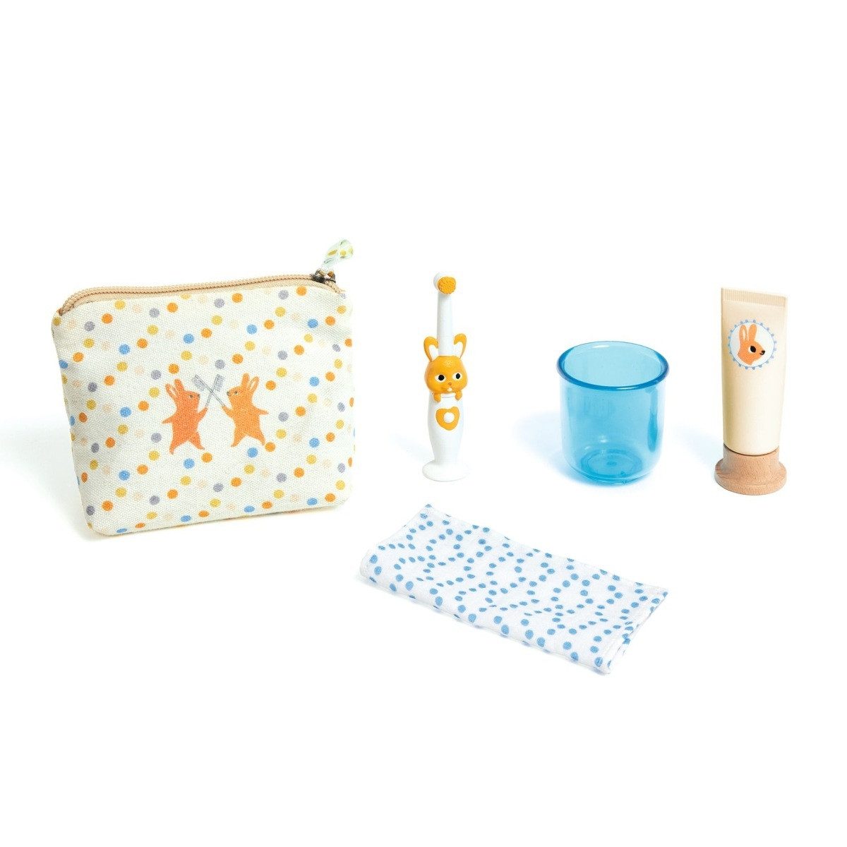 DJECO Puppen Accessoires-Set Puppen Zahnbürstenset für günstig online kaufen