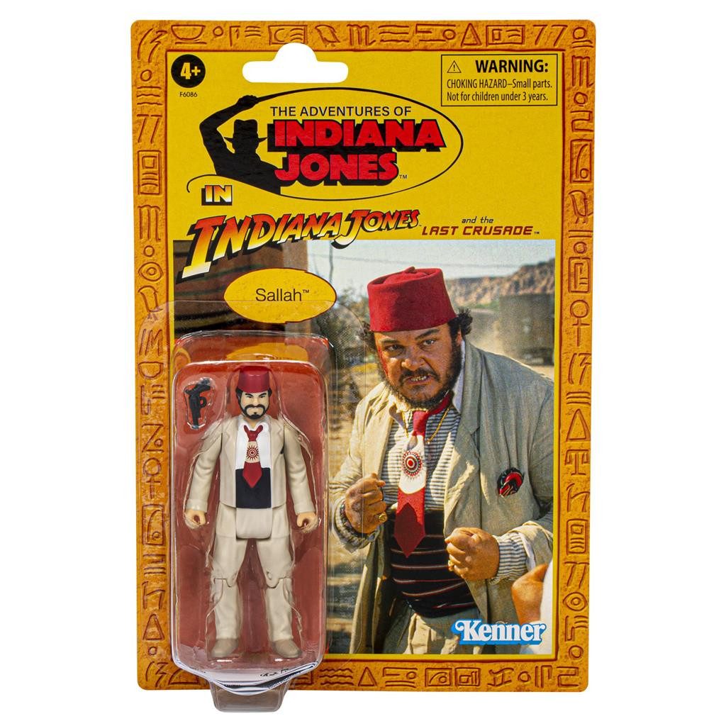 Hasbro Actionfigur Indiana Jones Retro Collection Sallah 10 cm