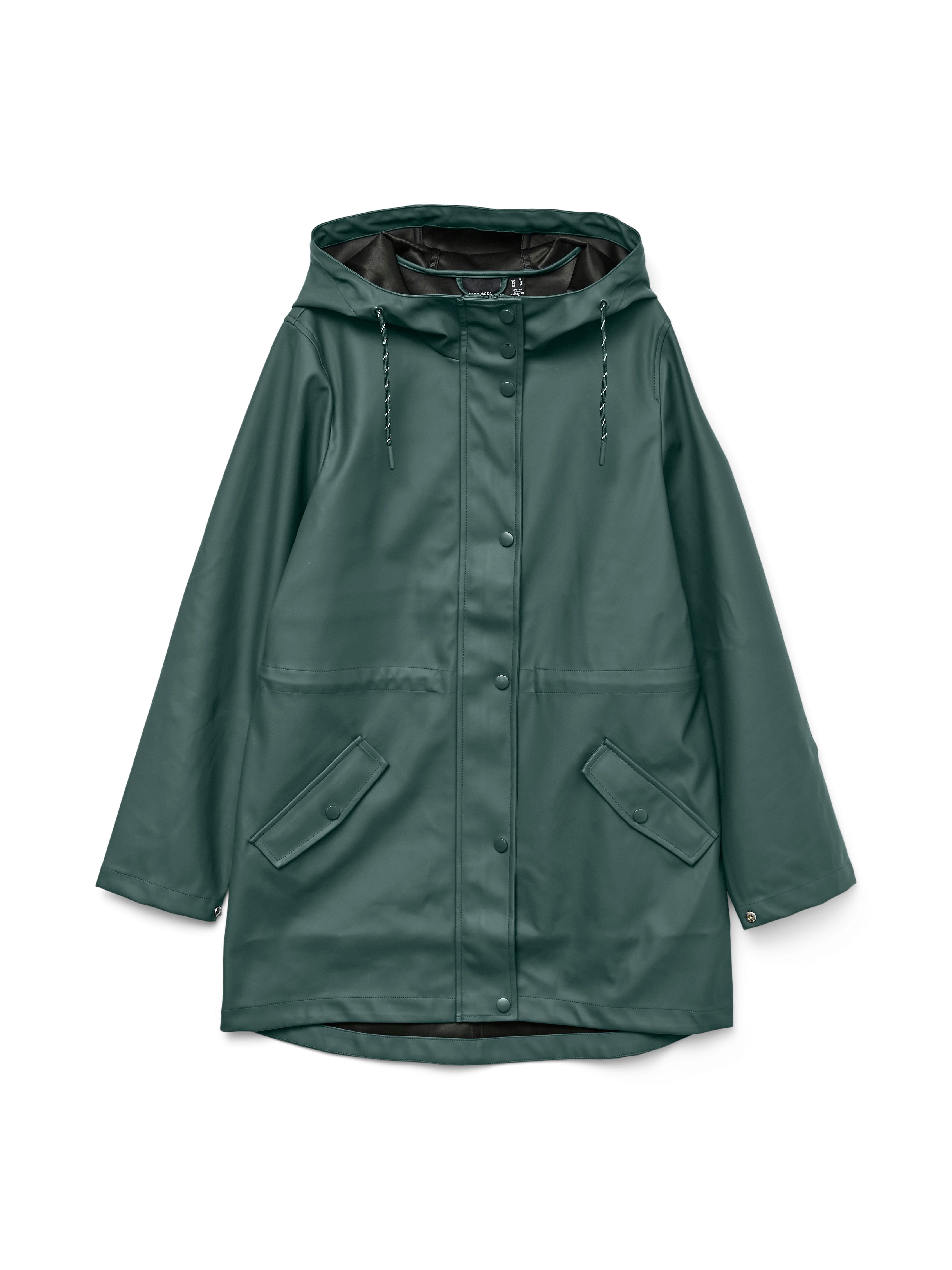 Vero Moda Regenjacke VMMALOU COATED JACKET Lederimitat günstig online kaufen