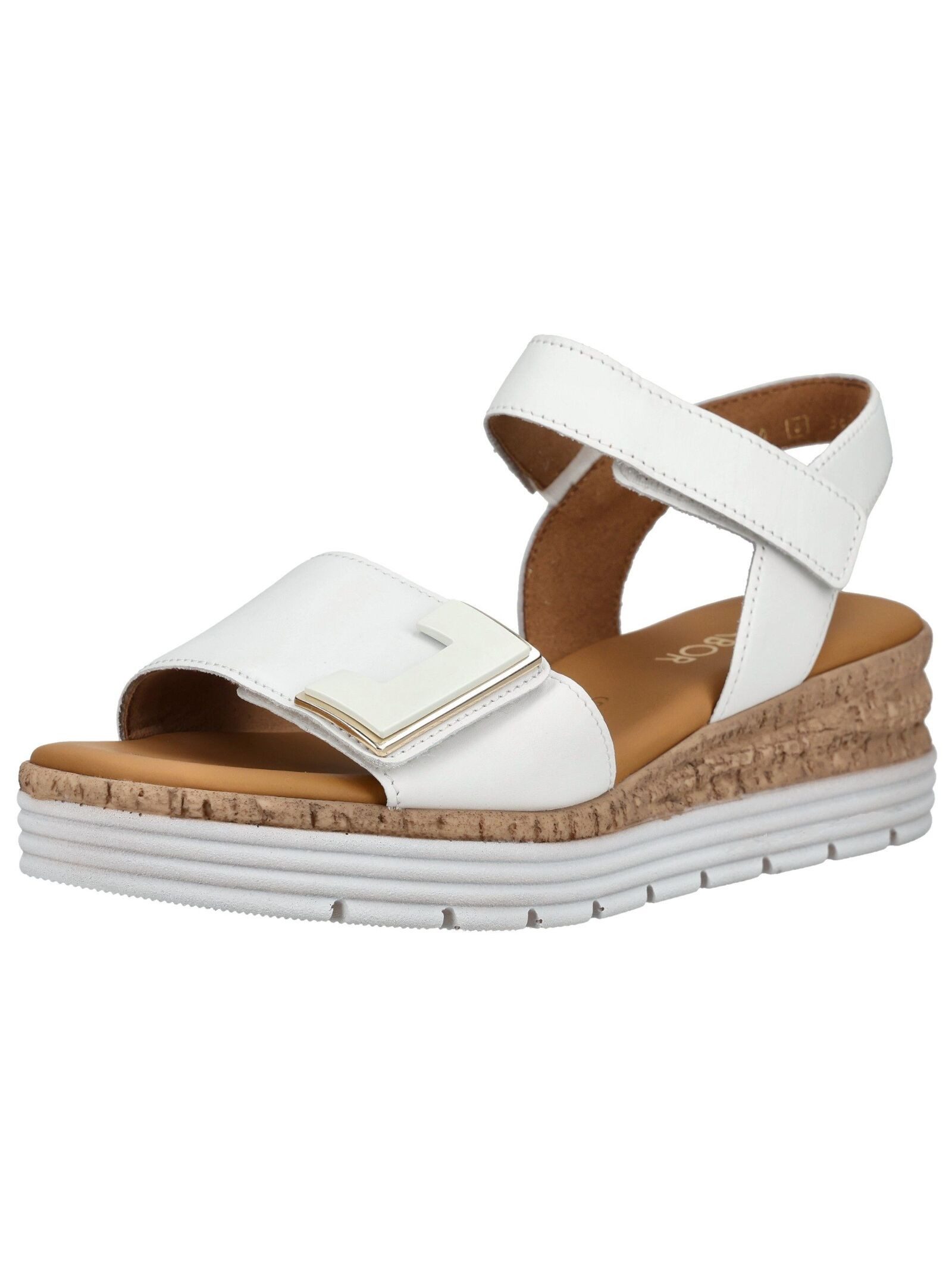 Gabor Comfort Sandalen Glattleder Keilsandalette