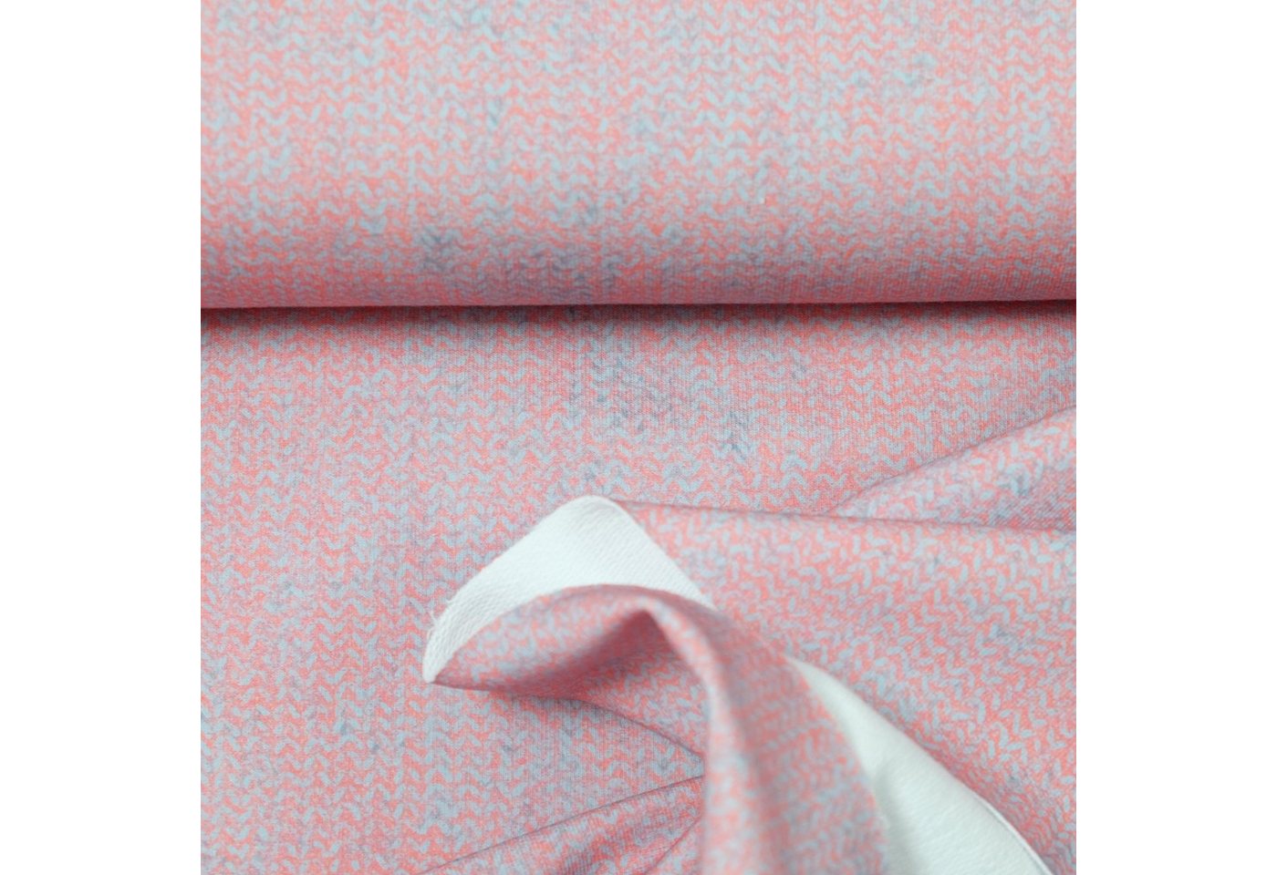 Thumbnail - lillestoff Stoff Bio French Terry Shabby, Sweatstoff Lillestoff, Strickoptik, Meterware, 50 cm x 150 cm