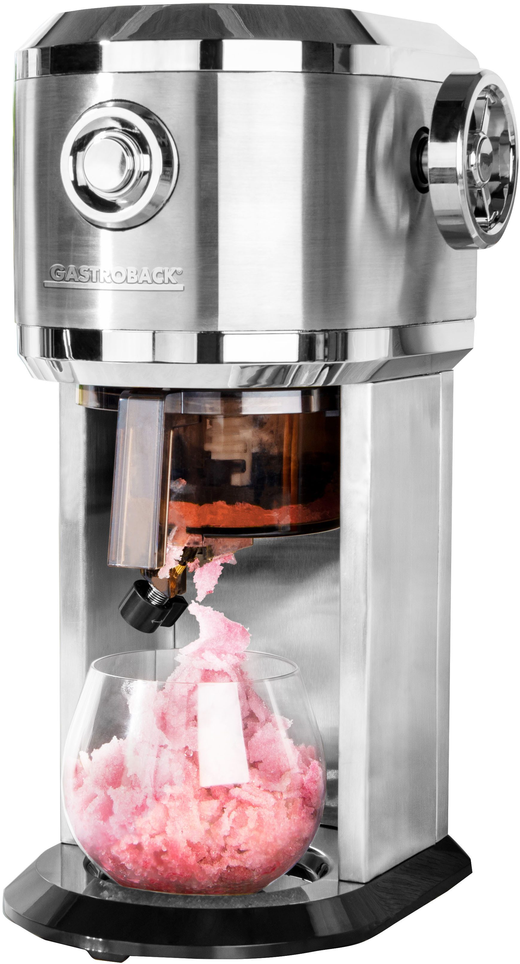 Gastroback Slush-Eismaschine 42905, Design Ice Shaver Slushy & Ice Cream, 35 W