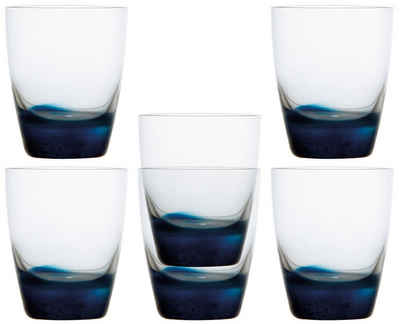 Marine Business Longdrinkglas Wasserglas Set 6 Stück, unzerbrechlich - Blau, Ecozen, Ecozen