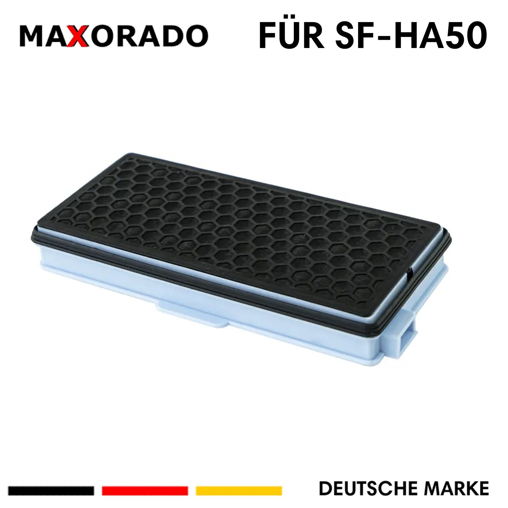 Maxorado HEPA-Filter Hepa Filter für Miele S8 C2 C3 Staubsauger SF-AH-50 SF-HA-50, Zubehör für Miele C8, Miele S8000, Miele S6000, Miele S5000, Miele Complete C2, Filtert ultrafeine, allergene Schwebstoffe aus der Luft