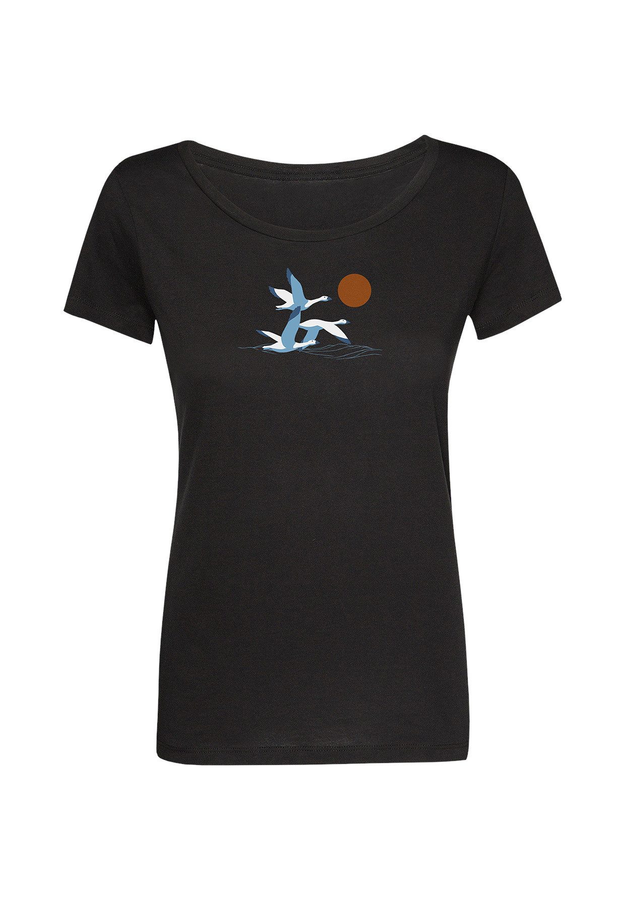 T-Shirt Loves Animal Goose Family Motiv Tiere Gans