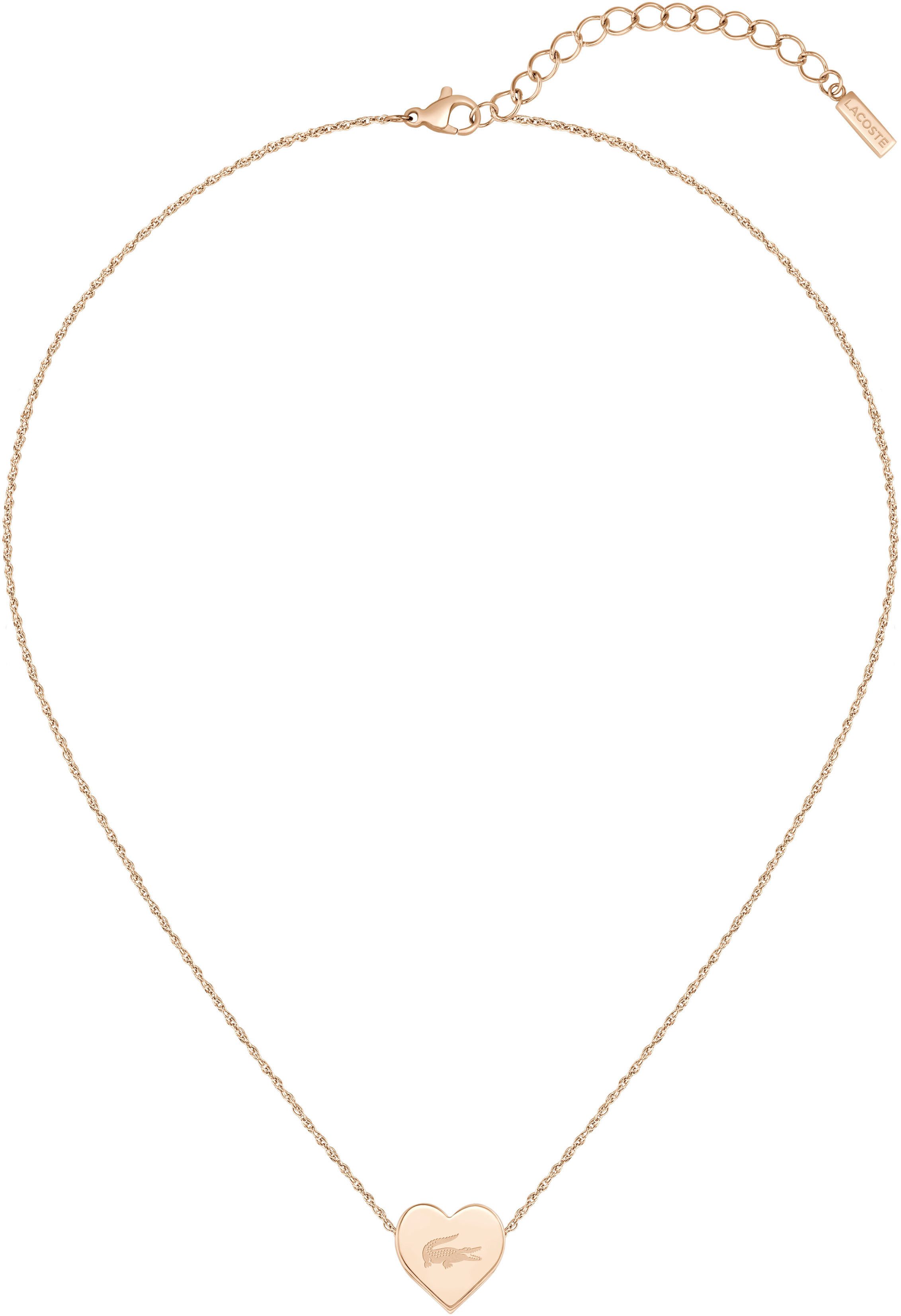 Lacoste Kette mit Anhänger LOVE MY CROC...