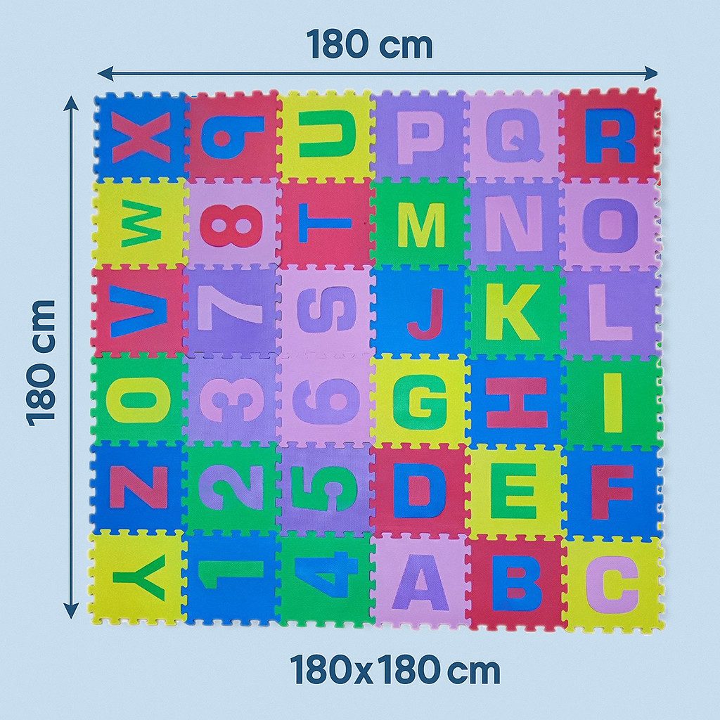 Dynasun Puzzlematte Puzzle 180x180, (1-tlg), 86 Teile (36 Plättchen) aus Gu günstig online kaufen
