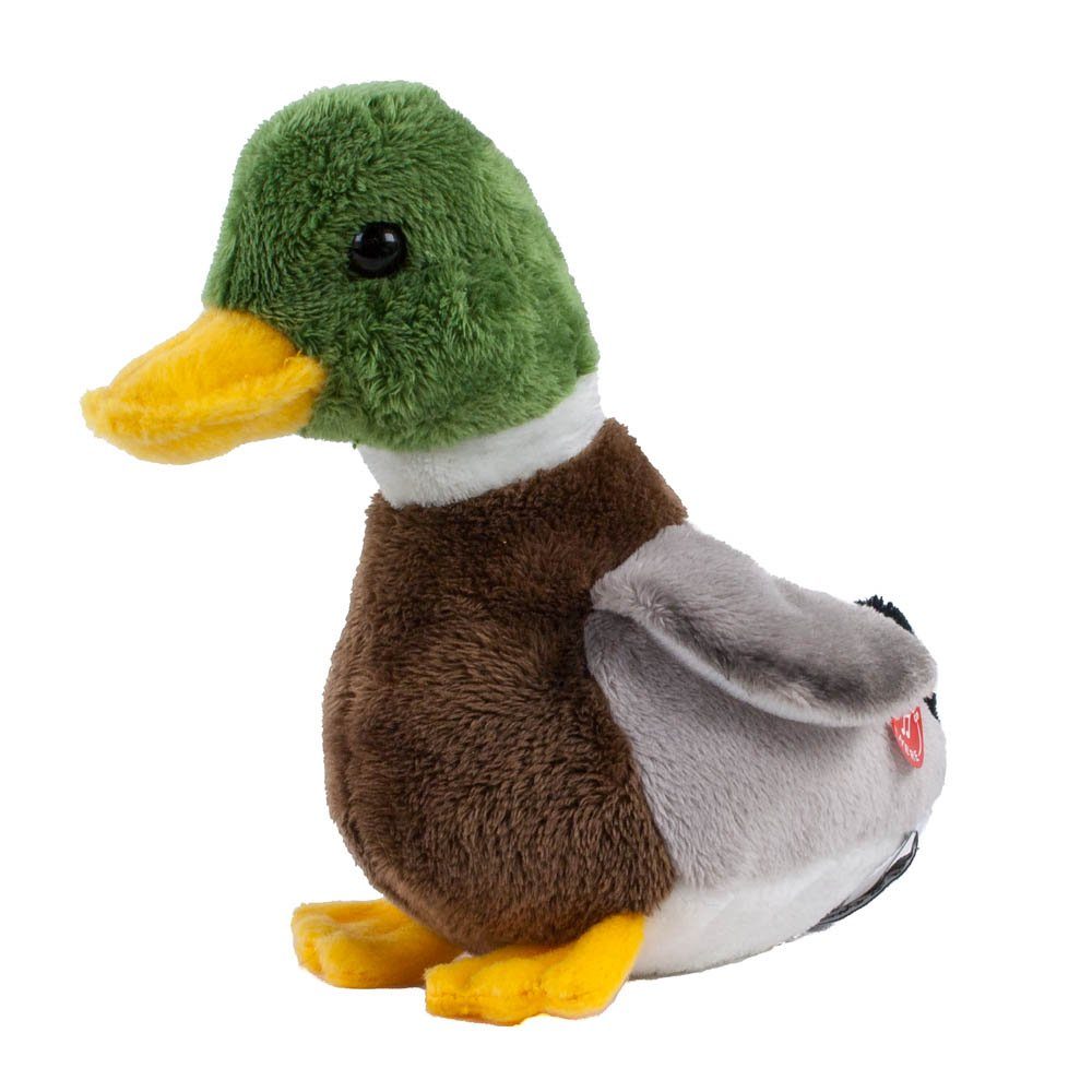 Teddys Rothenburg Kuscheltier Ente Kuscheltier mit Sound (Quaken) 18 cm Plüschente