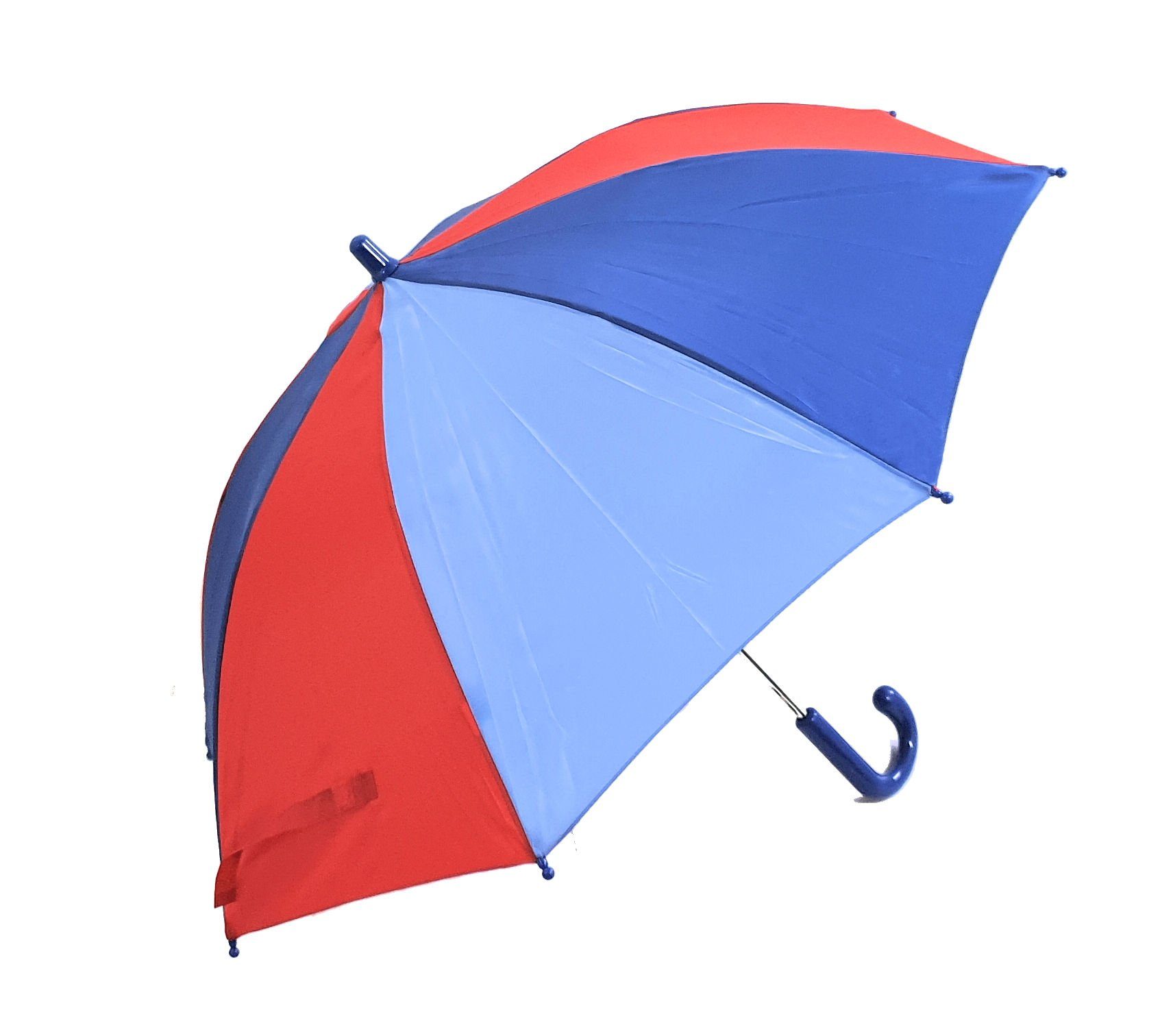 Dr. Neuser Stockregenschirm Kinder Regenschirm blau rot blau rot Automatik mit