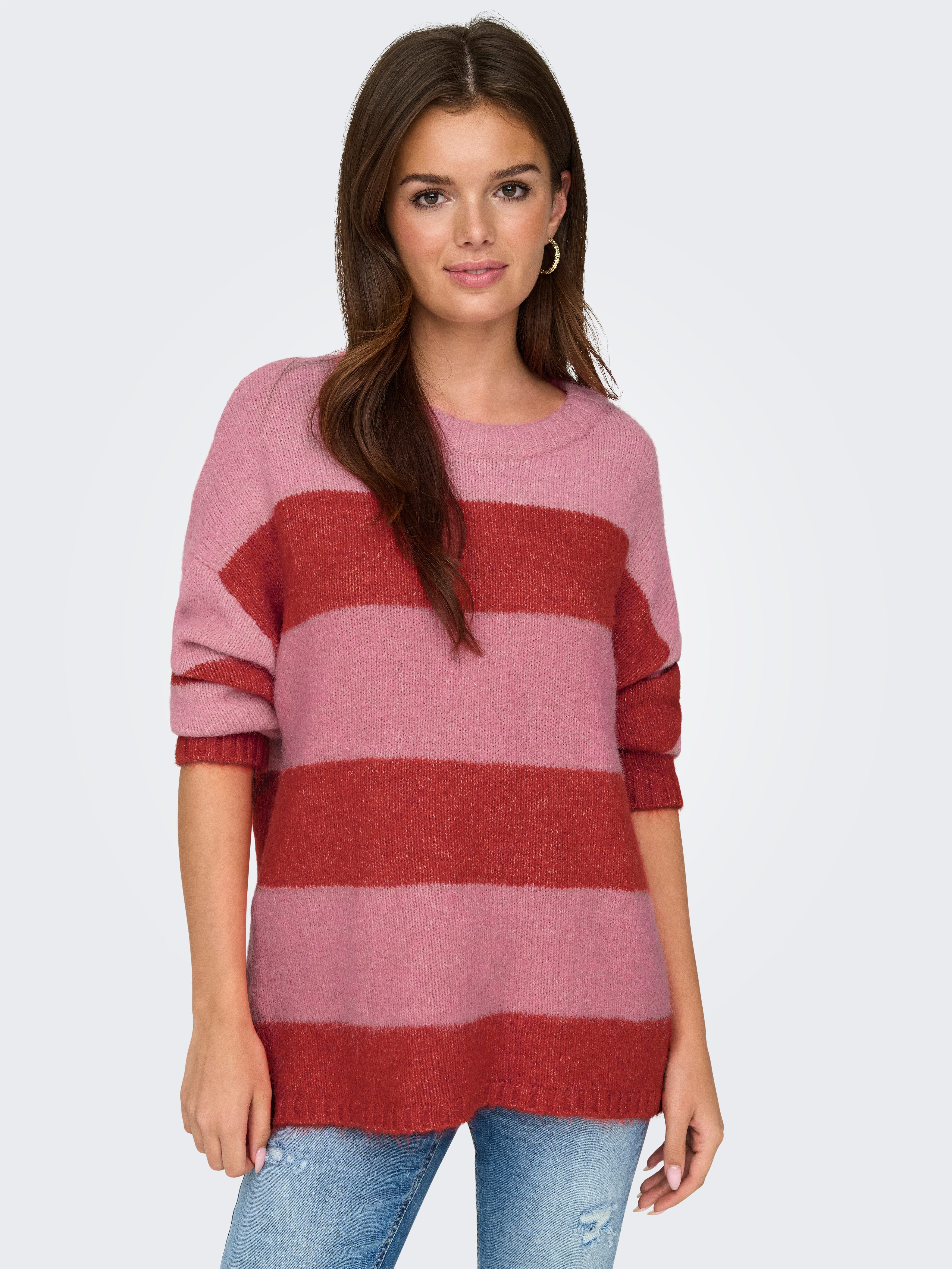 Rundhalspullover ONLFILONE LIFE LS O-NECK CC KNT