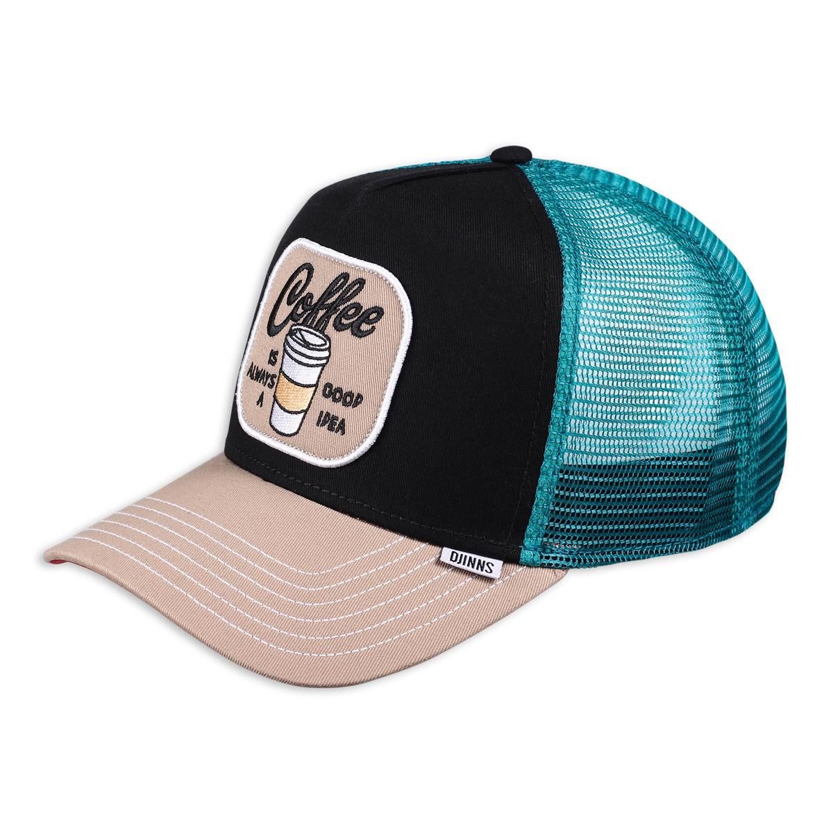 Djinns Trucker Cap Food Collection T-Bone - Grigio - Chiusura Snapback Regolabile - 2