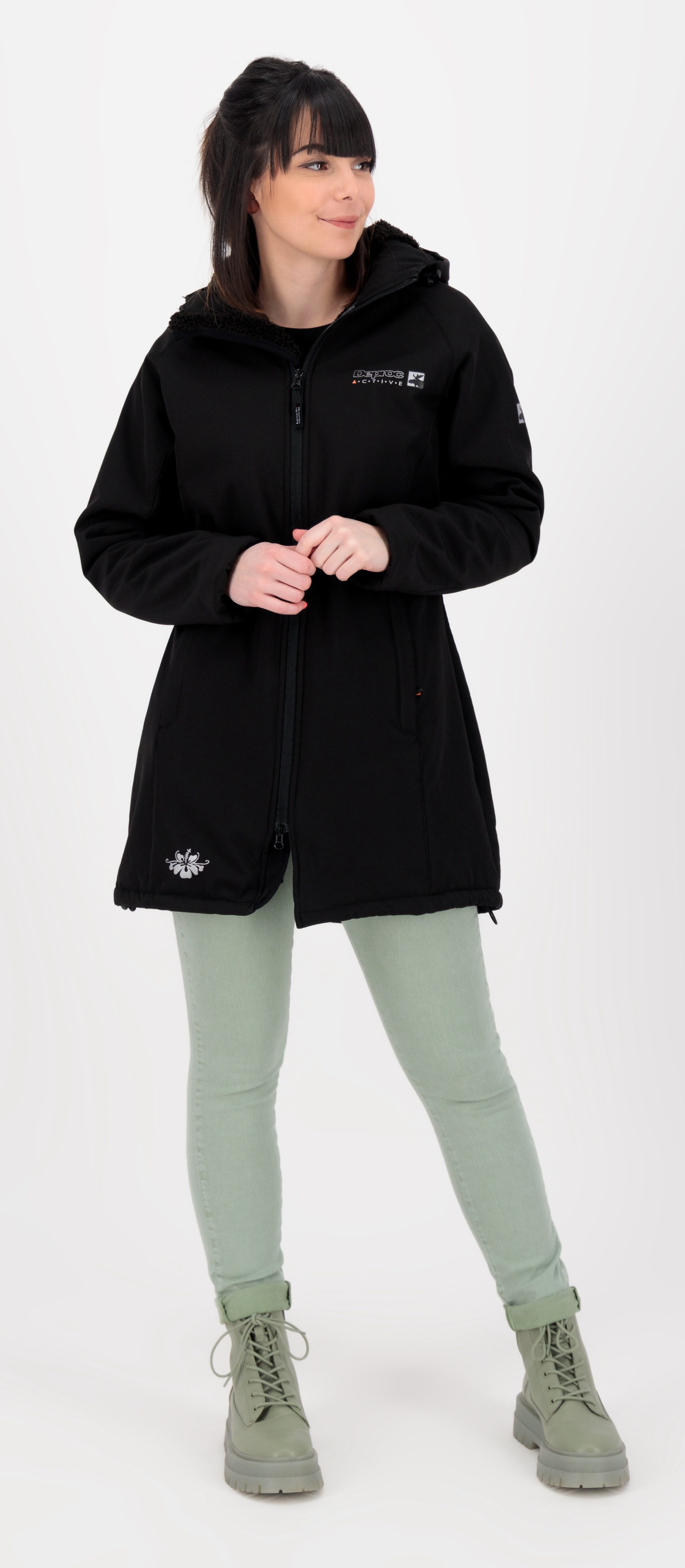 DEPROC Active Softshellmantel Grizzly Peak Women auch in Großen Größen erhältlich
