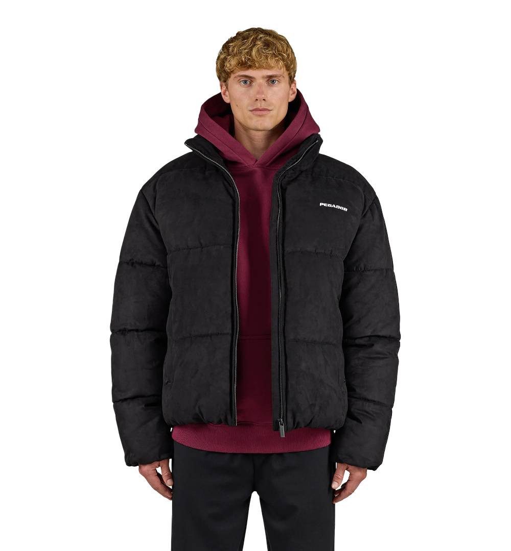 PEGADOR Winterjacke Jacke PEGADOR Sidan Velour Puffer