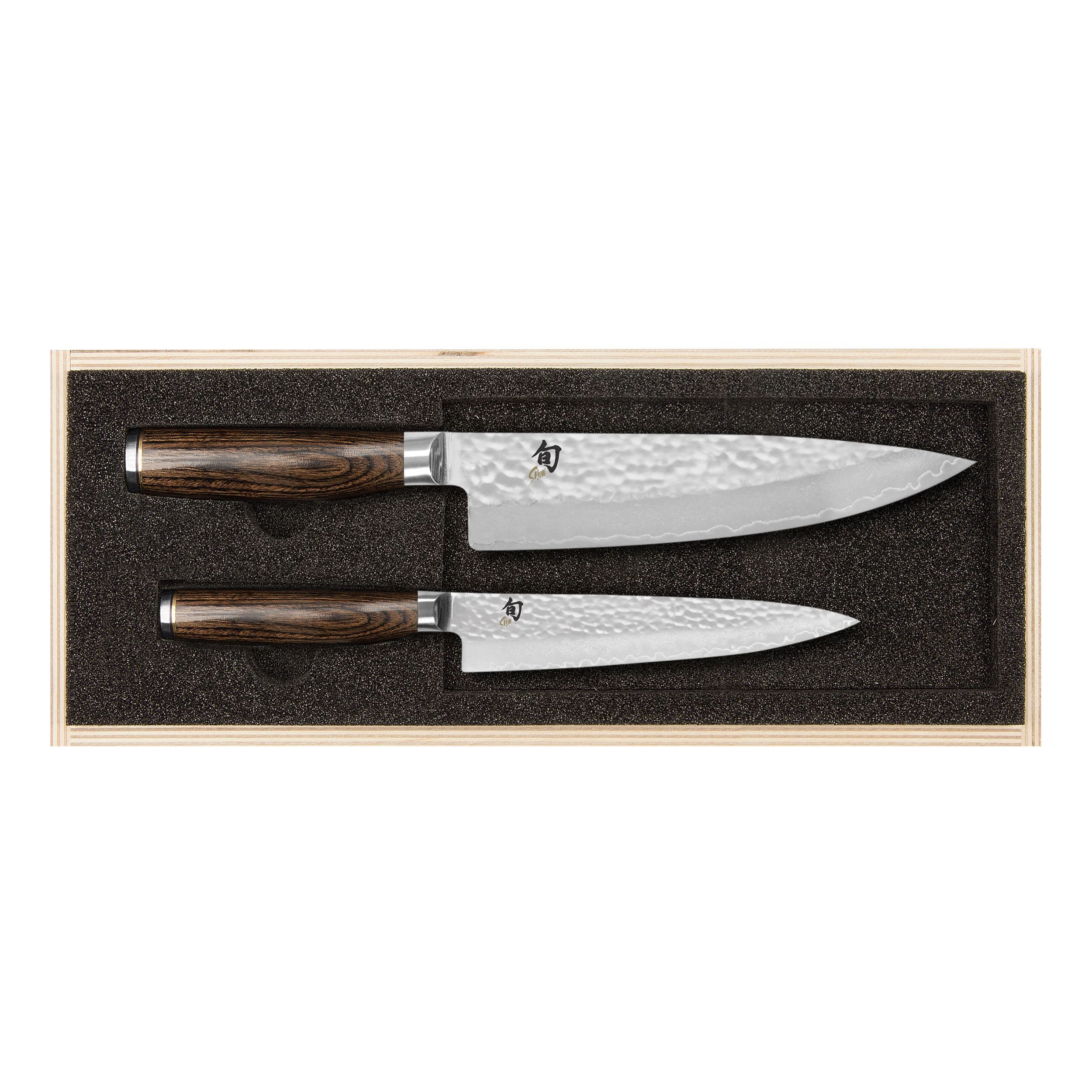 KAI Messer-Set Shun Premier Tim Mälzer Messerset TDMS-220 (Spar-Set, 2-tlg)