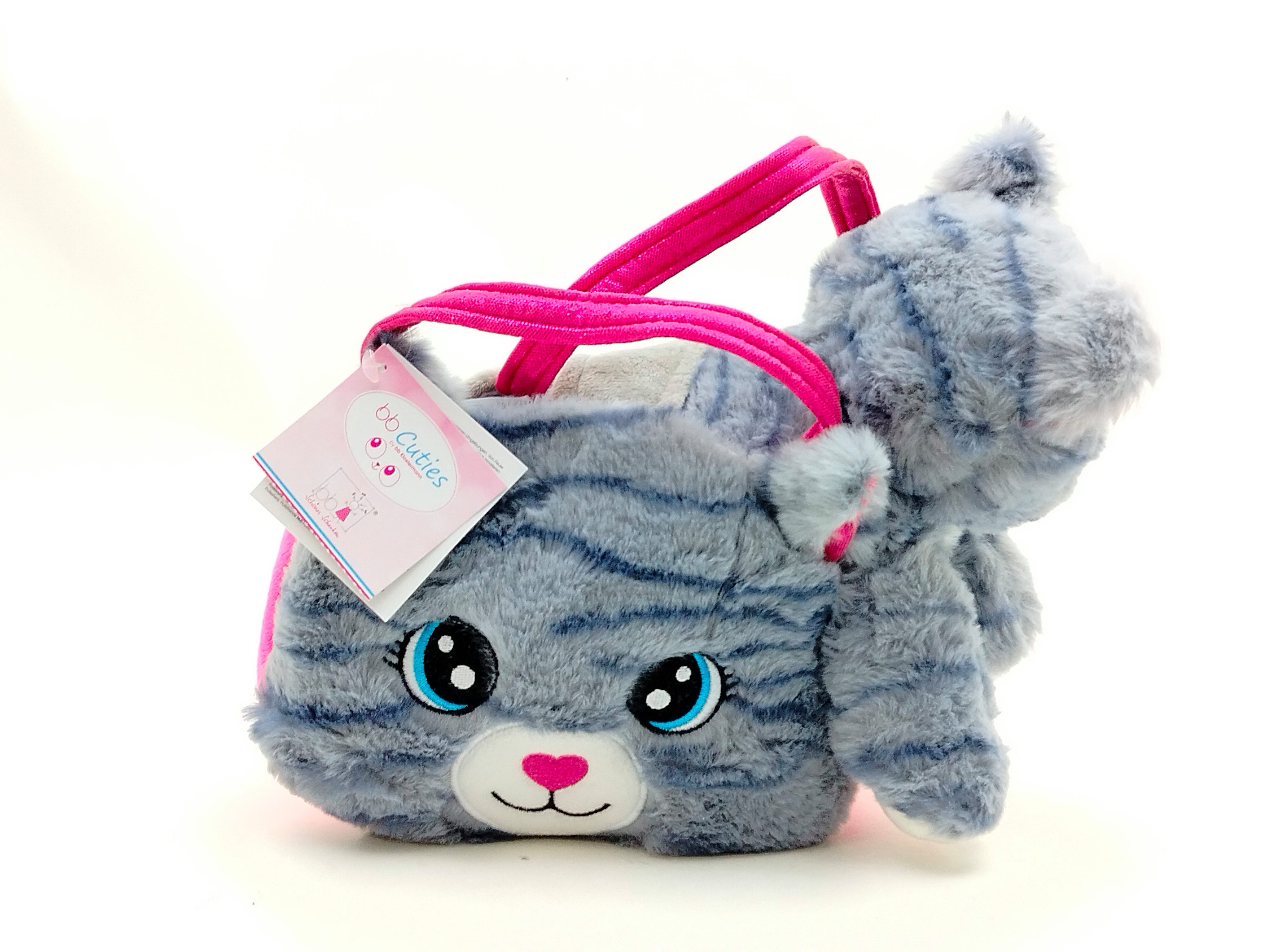 bb Klostermann Kindergartentasche Plüschtasche Kindertasche Katze