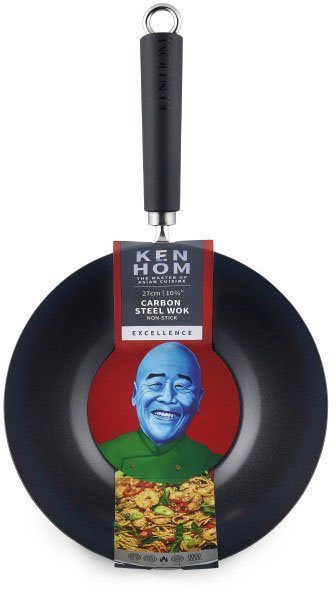 KEN HOM Wok Excellence, Stahl (1-tlg), Ø 27, Induktion