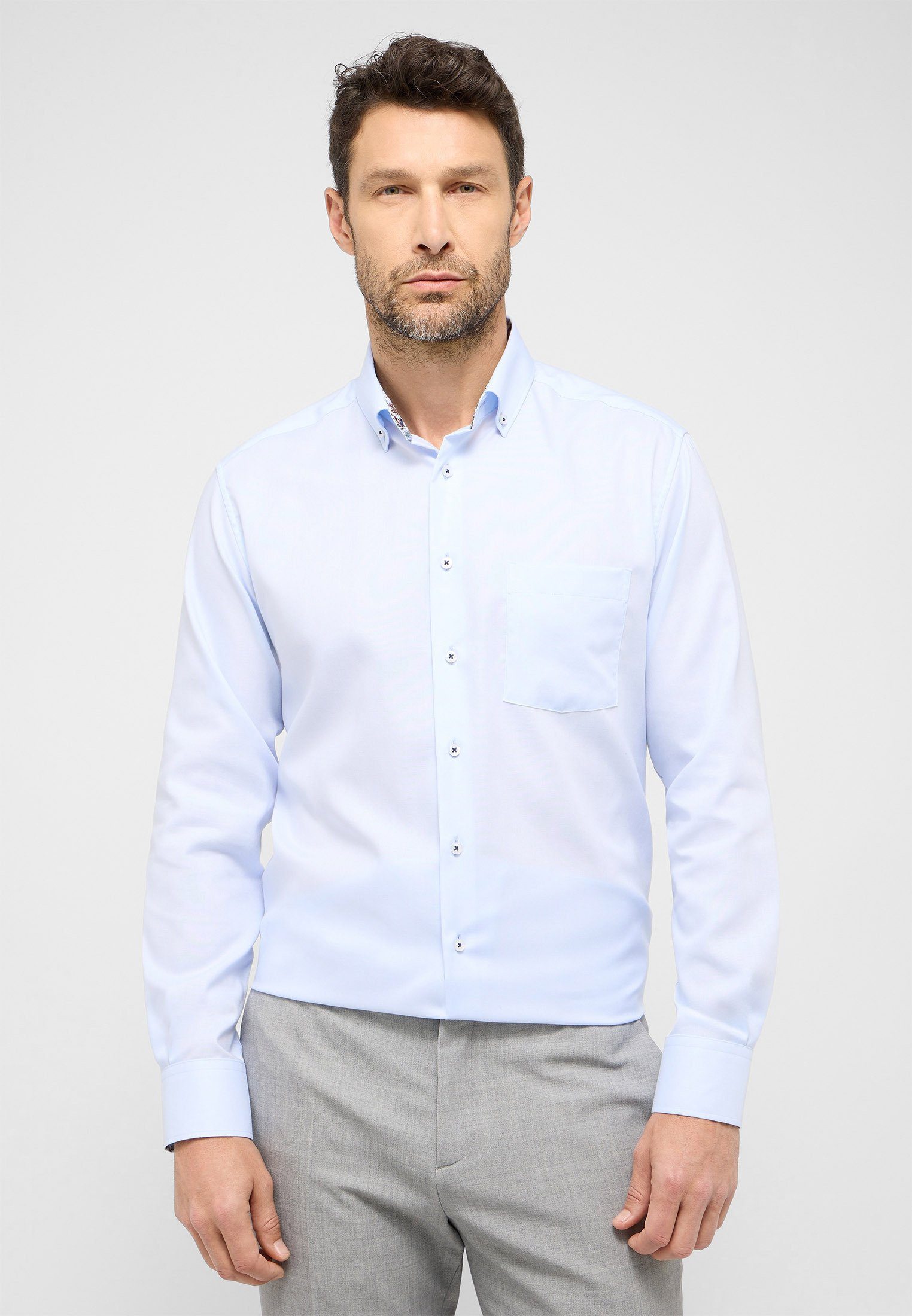 Eterna Langarmhemd MODERN FIT günstig online kaufen