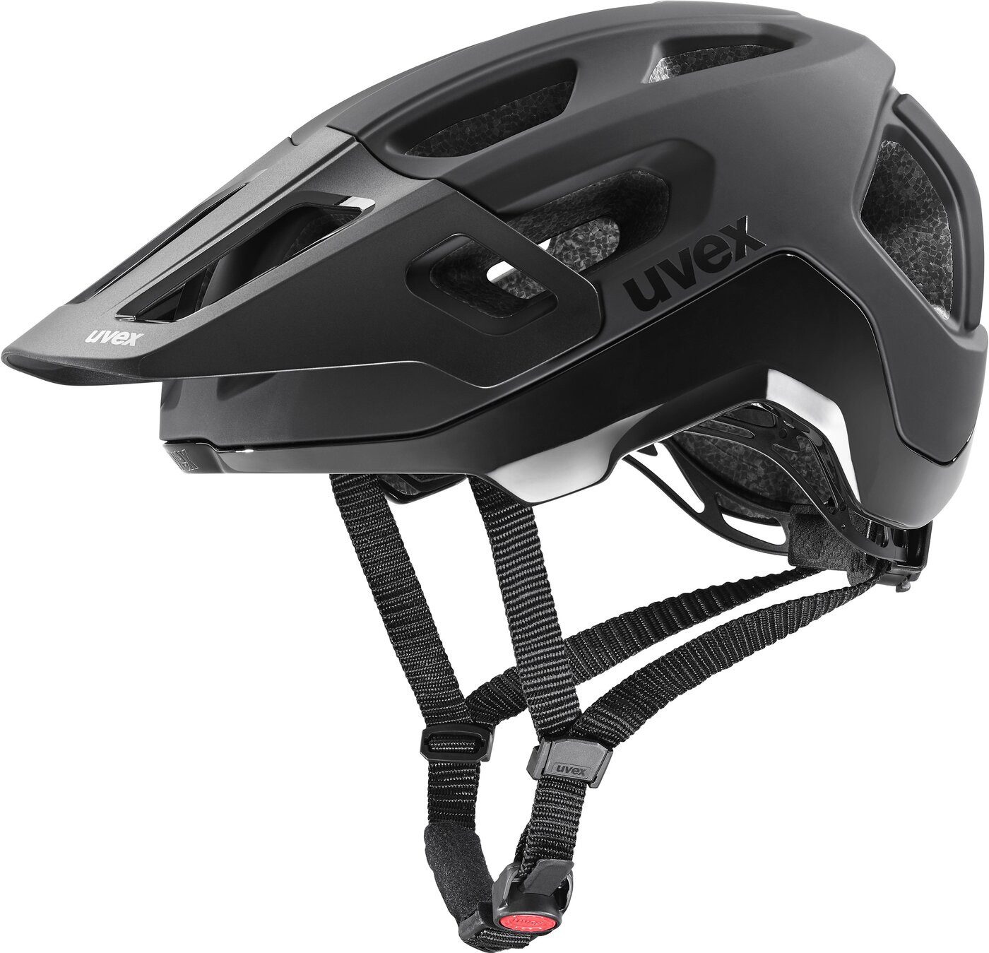 Fahrradhelm uvex react BLACK MATT