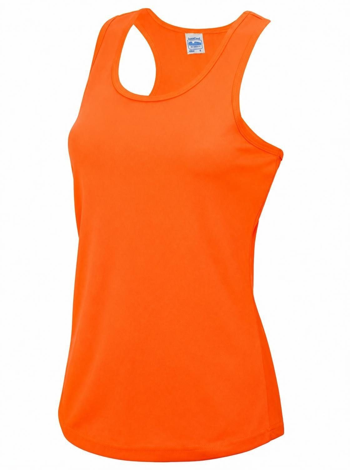 Just Cool Trainingsshirt Girlie Cool Tank Top Sport T-Shirt + WRAP zertifiziert