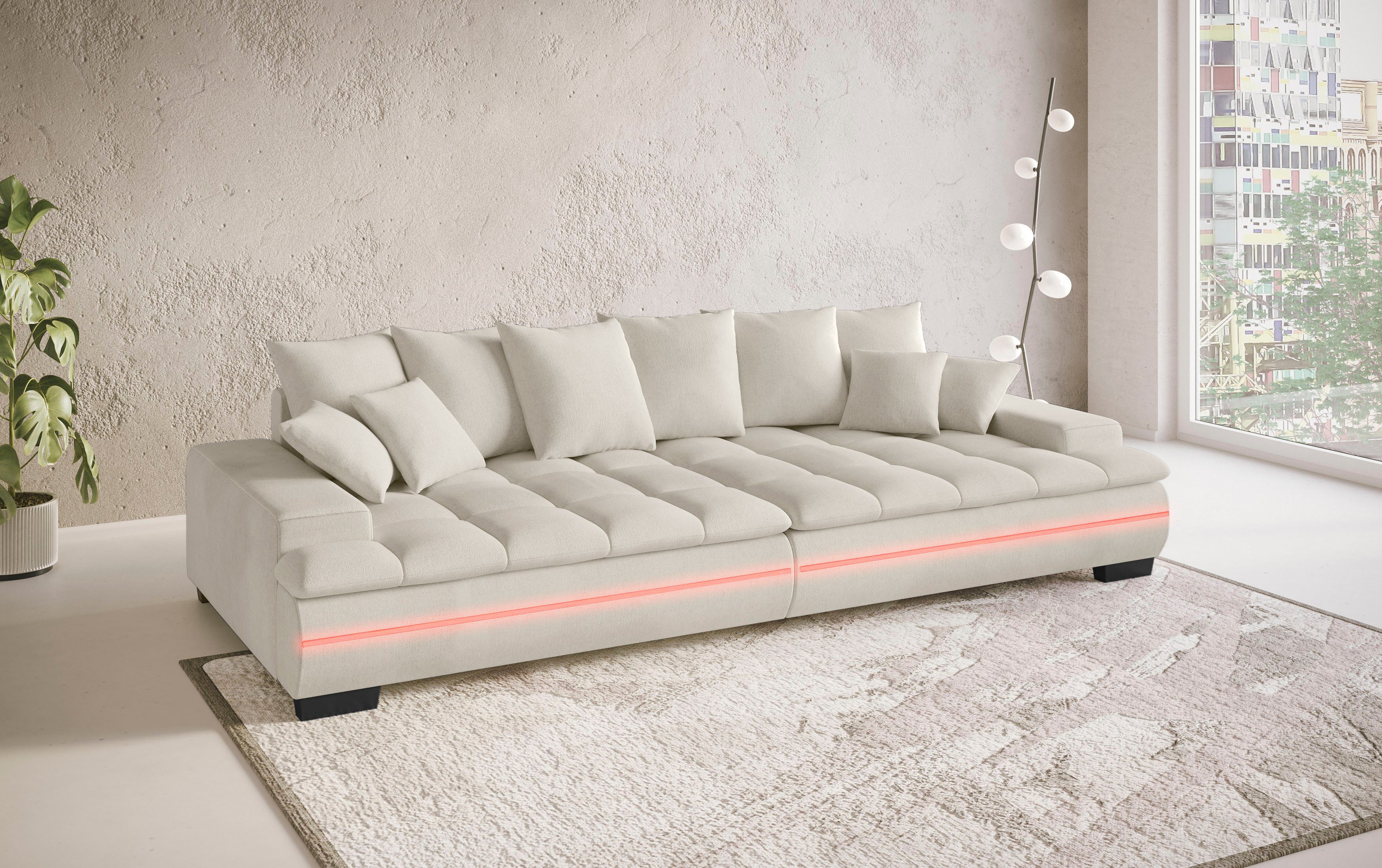 Mr. Couch Big-Sofa Haiti II RGB-LED, günstig online kaufen