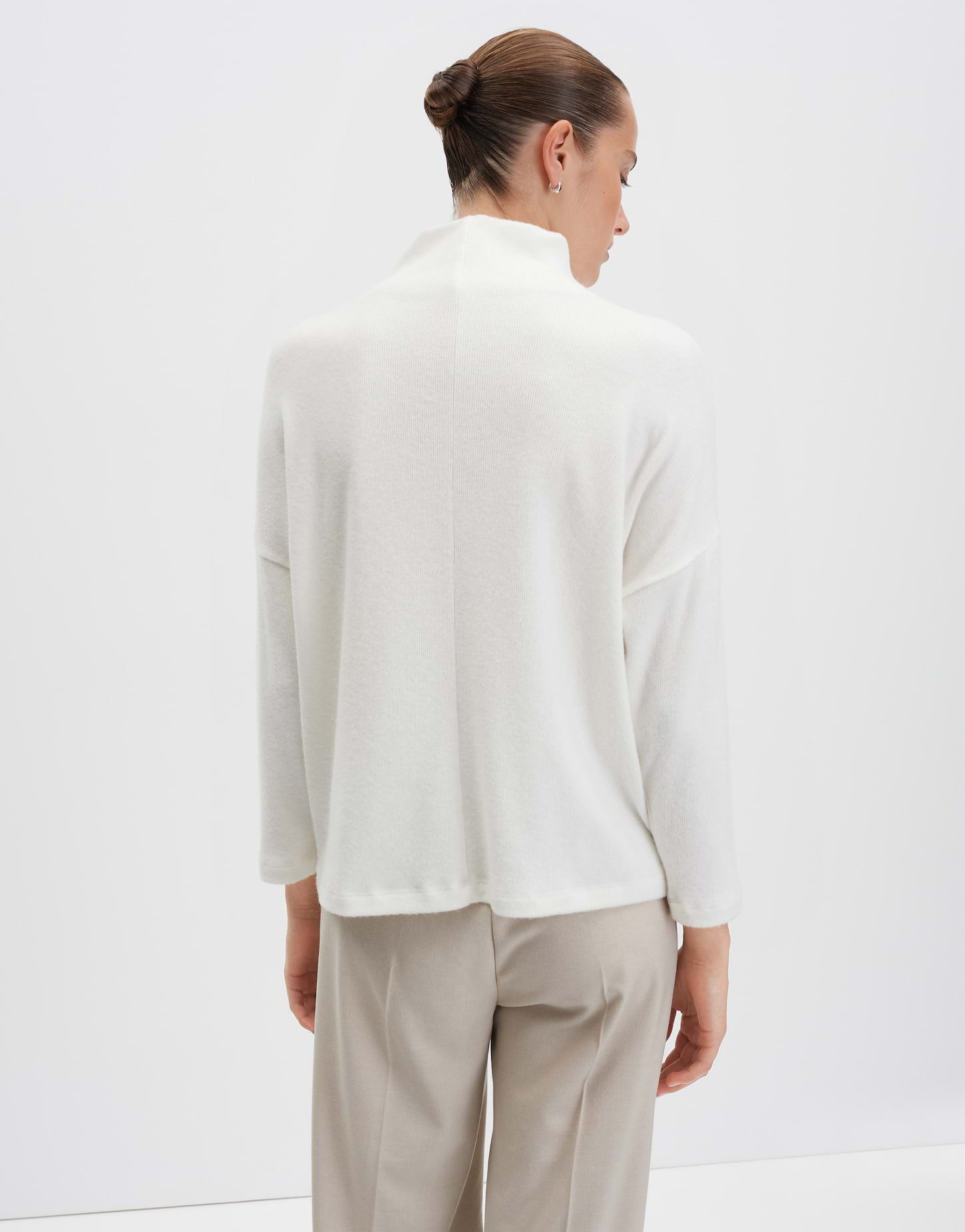 someday Langarmshirt KESOFTA Regular aus weichem Viskose Mix Regular Jerseyshirt mit lockere Passform
