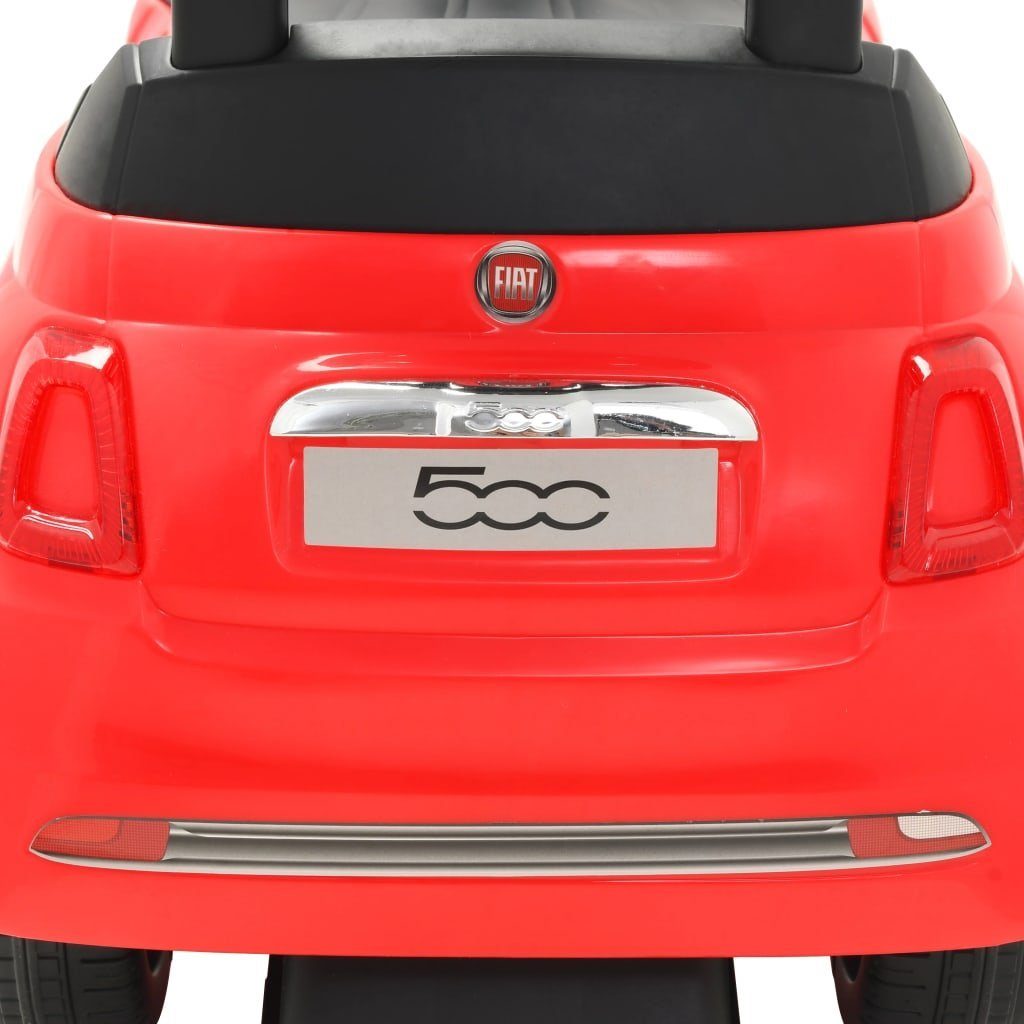 vidaXL Fiat Rot Aufsitzauto Tretfahrzeug 500