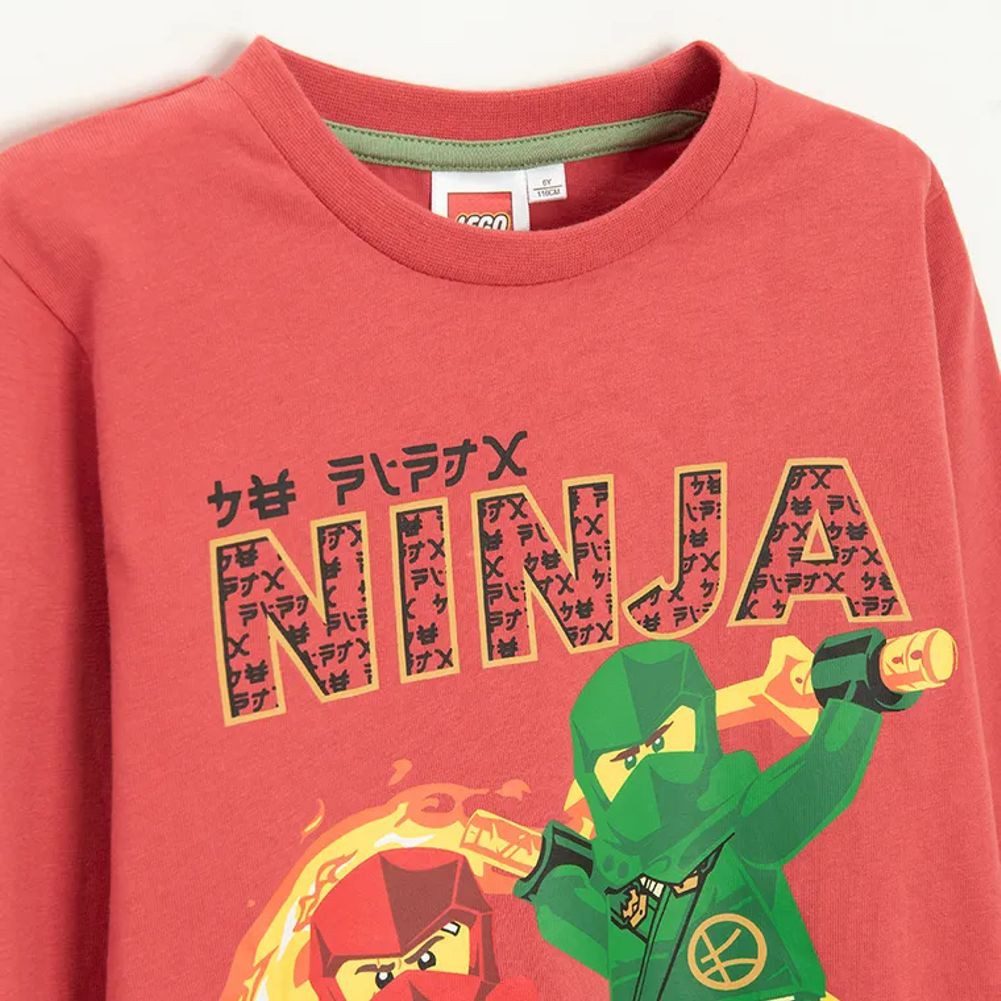 LEGO® kidswear Langarmshirt LEGO® NINJAGO langarm T-Shirt Pulli Sweater Jungen 3-8Jahre