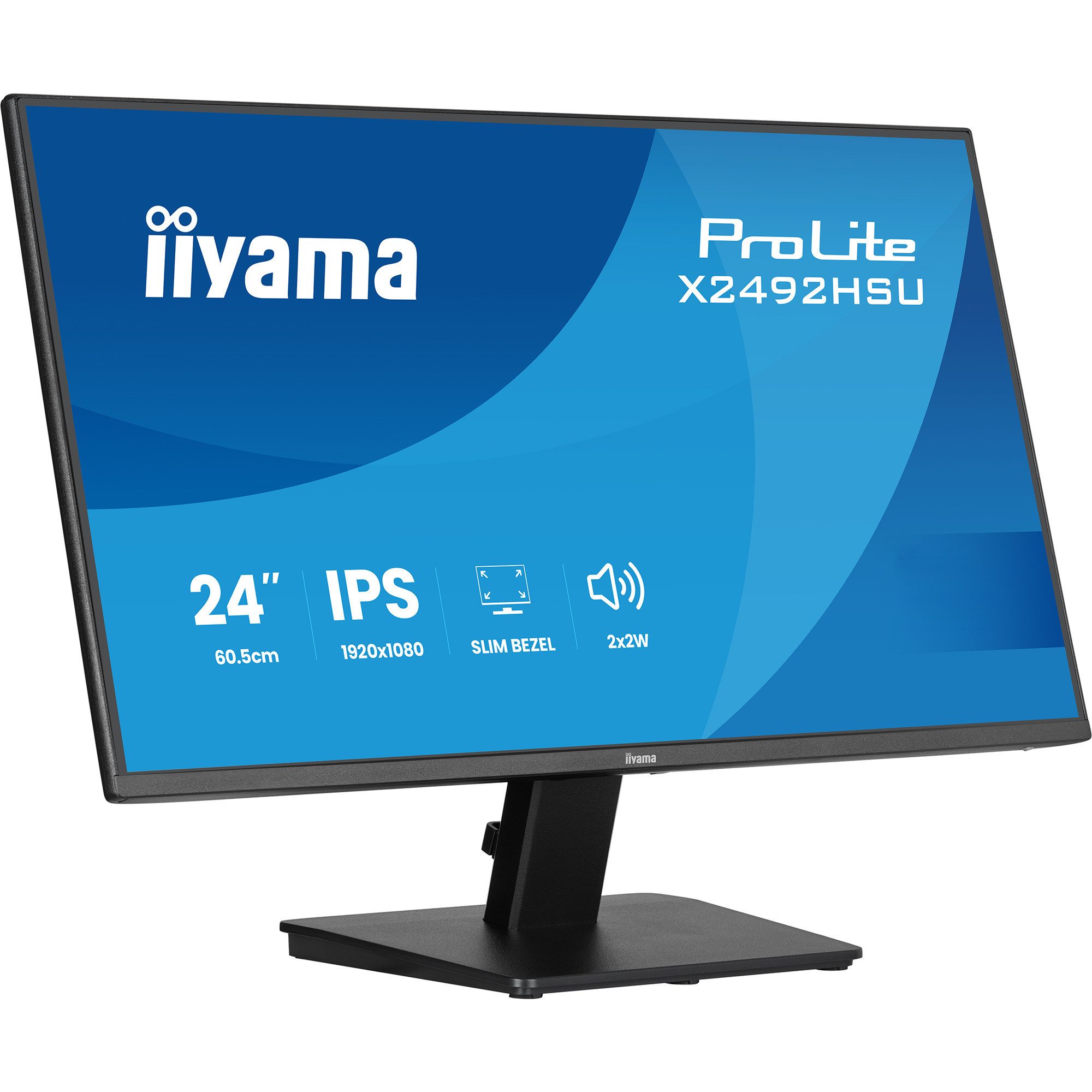 Iiyama iiyama Prolite X2492HSU-B1, LED-Monitor, (FullHD, TFT-Monitor (1920 x 1080 px)