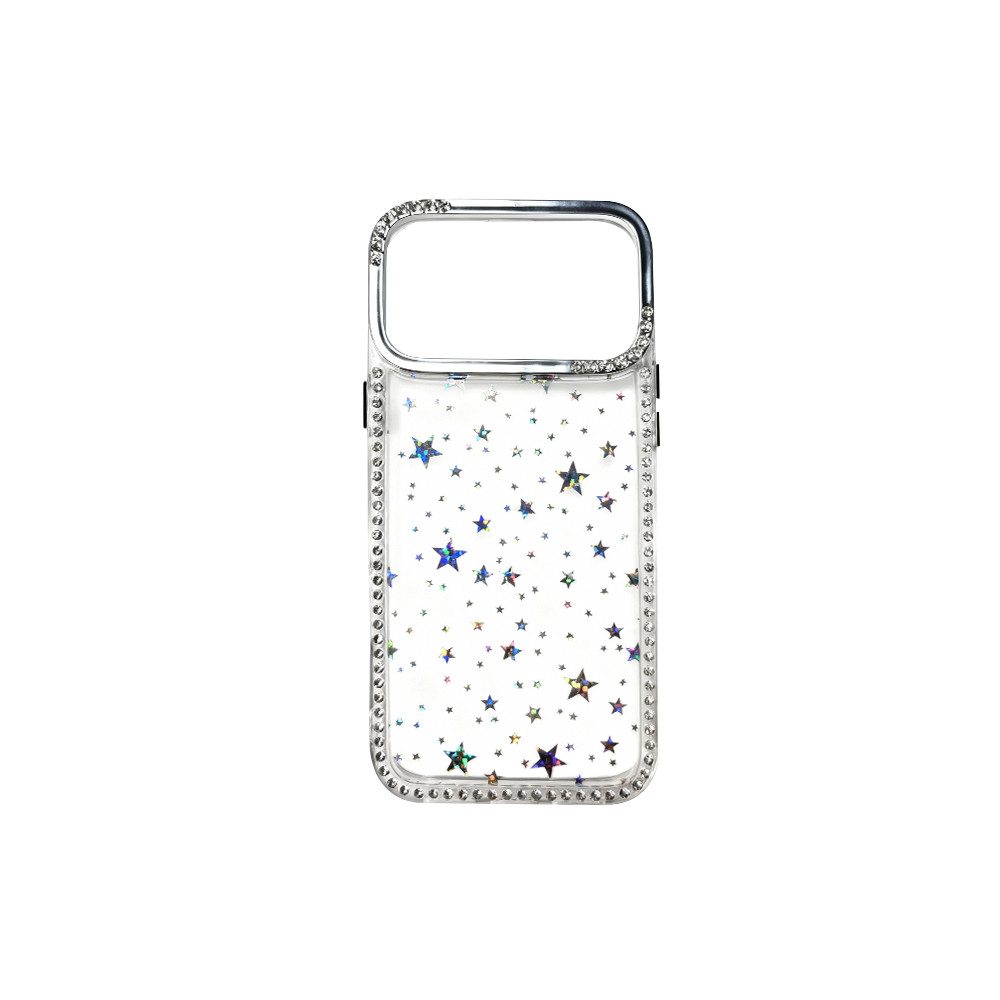 Transparent mit Sternen