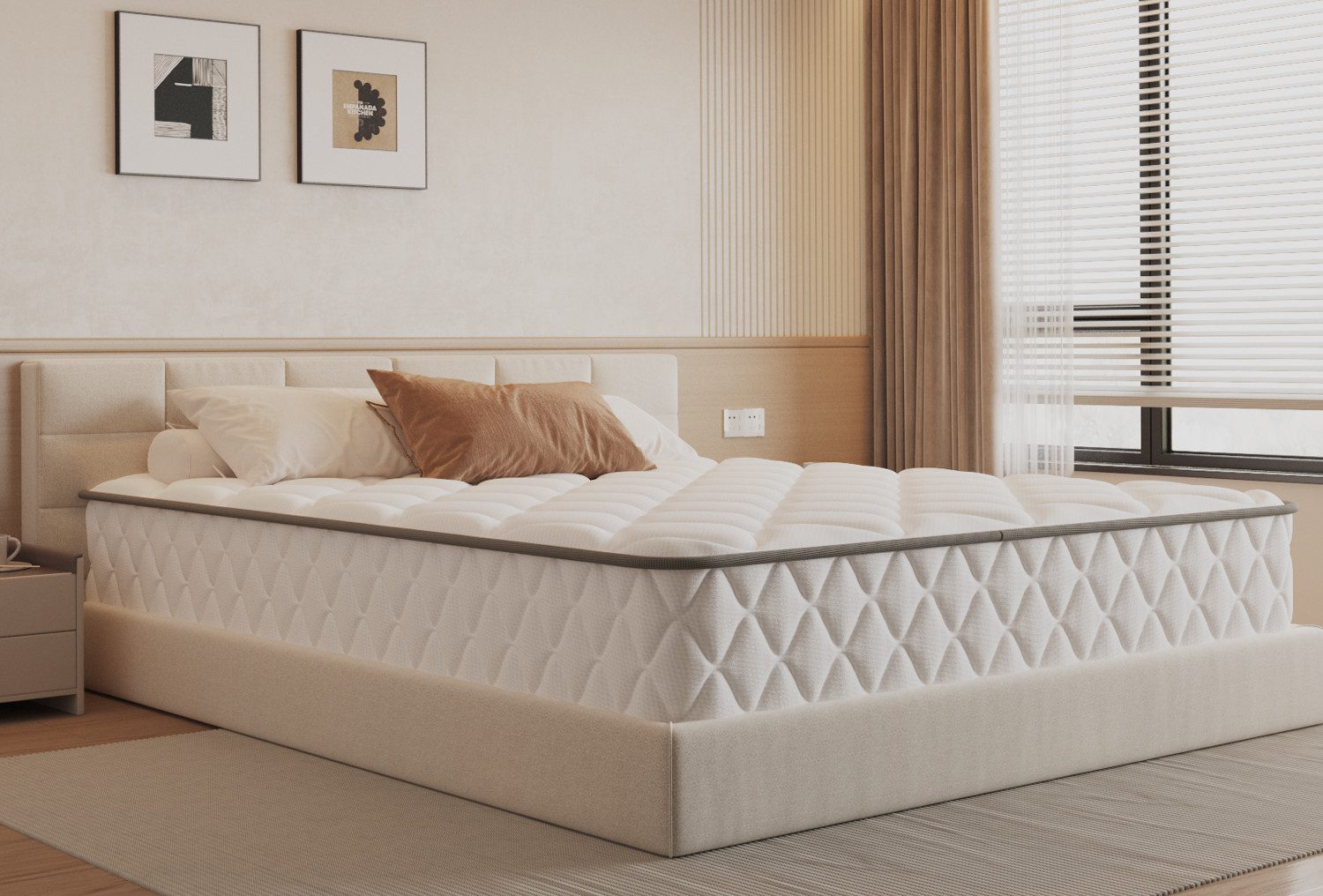 Taschenfederkernmatratze Matratze 7-Zonen Federkernmatratze H3 orthopädisch günstig online kaufen