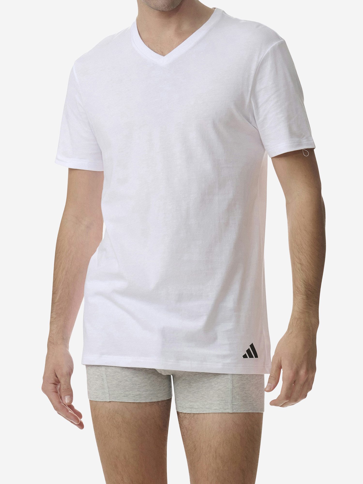 adidas Sportswear T-Shirt Active Core Cotton (6-tlg) unterziehshirt unterhemd kurzarm