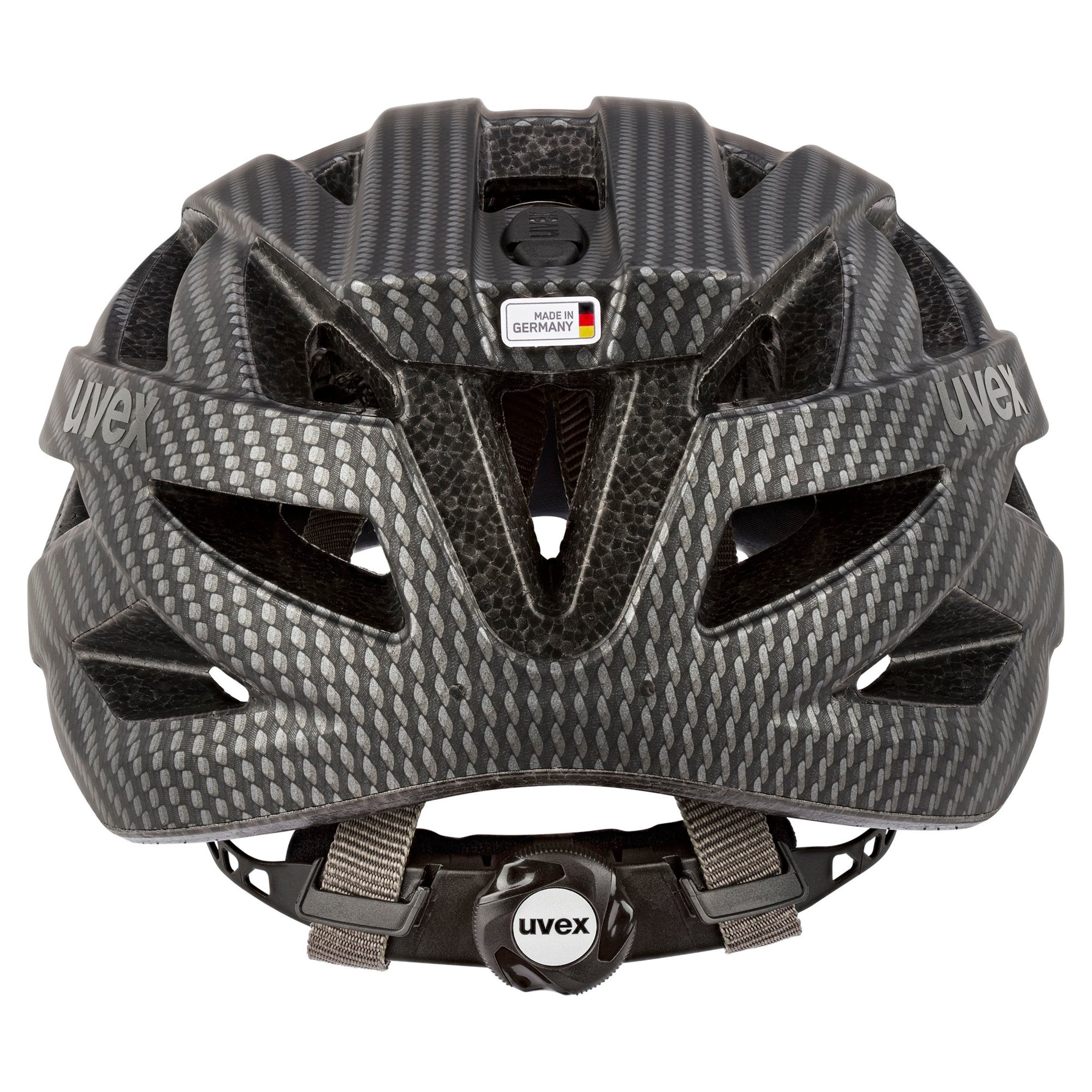 Uvex Fahrradhelm i-vo cc black carbon-look mat – Bild 3 von 5