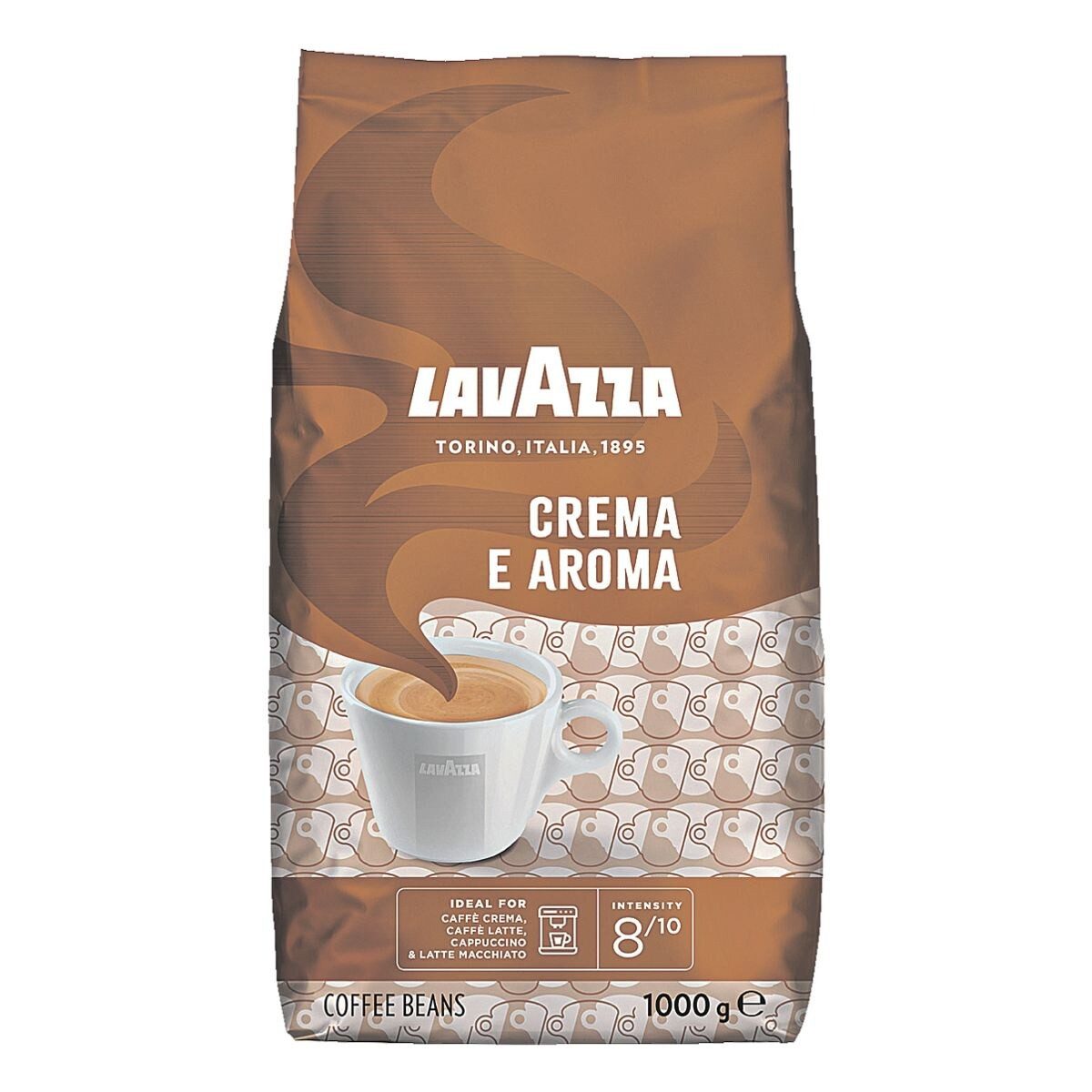 Lavazza Kaffee CREMA E AROMA, 1 kg, ganze Bohnen