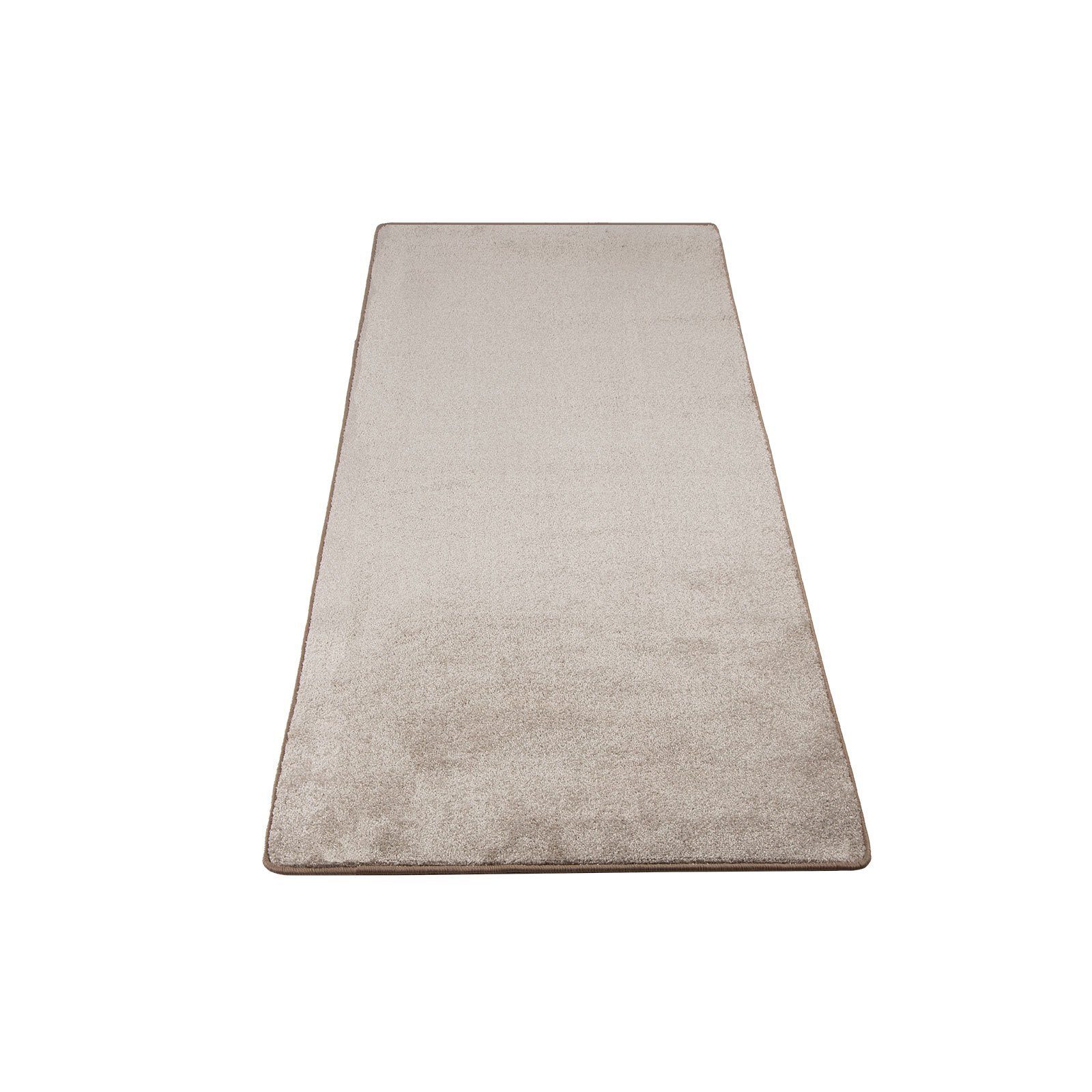 Karat Hochflor-Bettumrandung Marseille, Bettläufer in verschiedenen Farben, Höhe 13.5 mm, (3-tlg), Velours