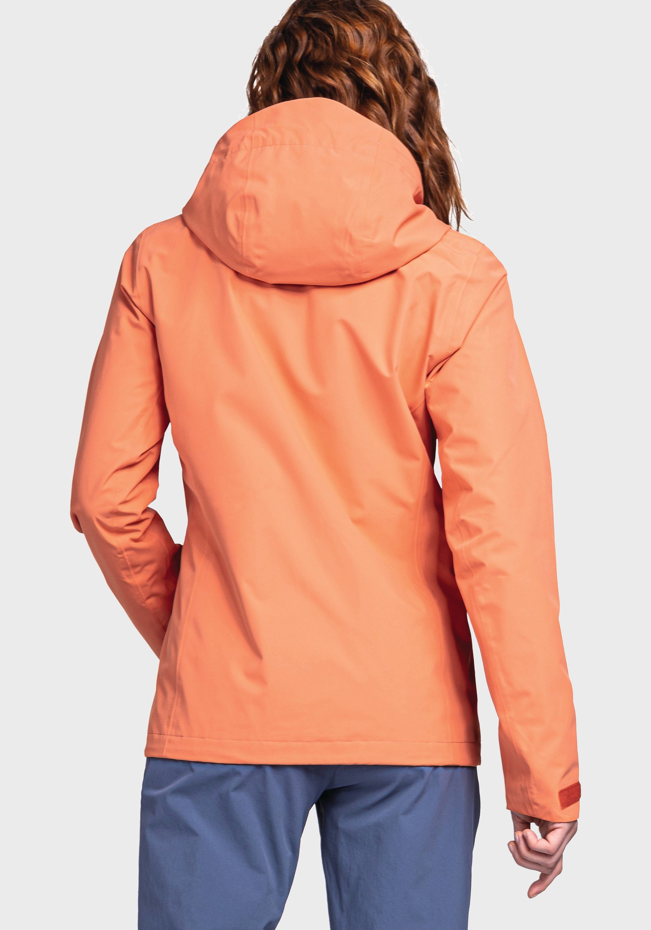 Outdoorjacke orange Schöffel Gmund L Jacket