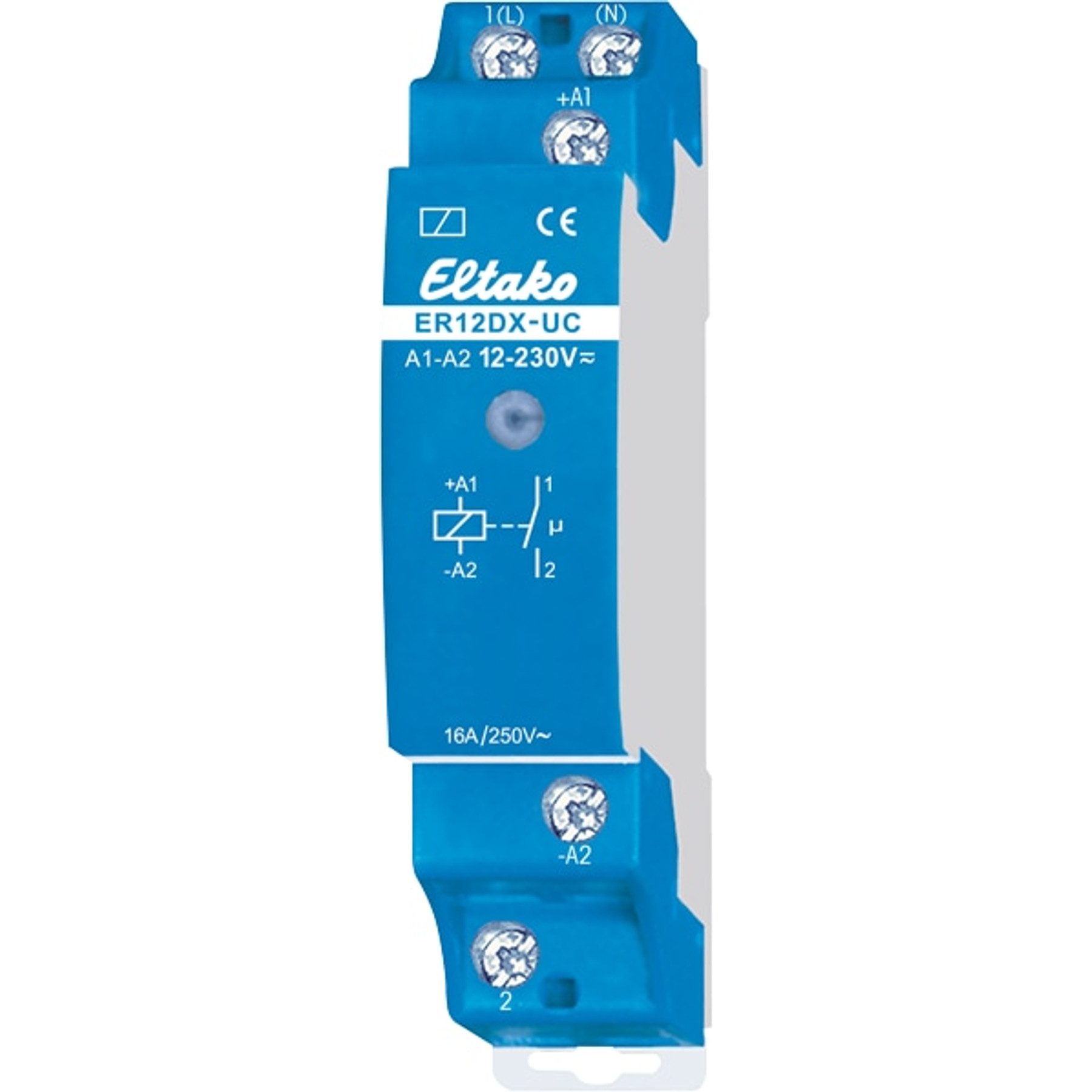 Eltako Relais-Modul ELTAKO Schaltrelais ER12DX-UC, 1 Schließer, potentialfrei