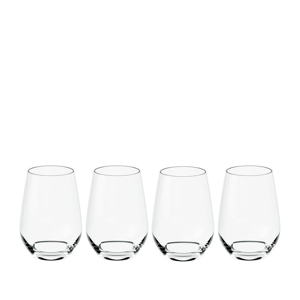 like. by Villeroy & Boch Longdrinkglas Essential Longdrink-Glas, 4 Stück 115mm, 4-tlg., Glas, Kristallglas, spülmaschinenfest, Made in Germany