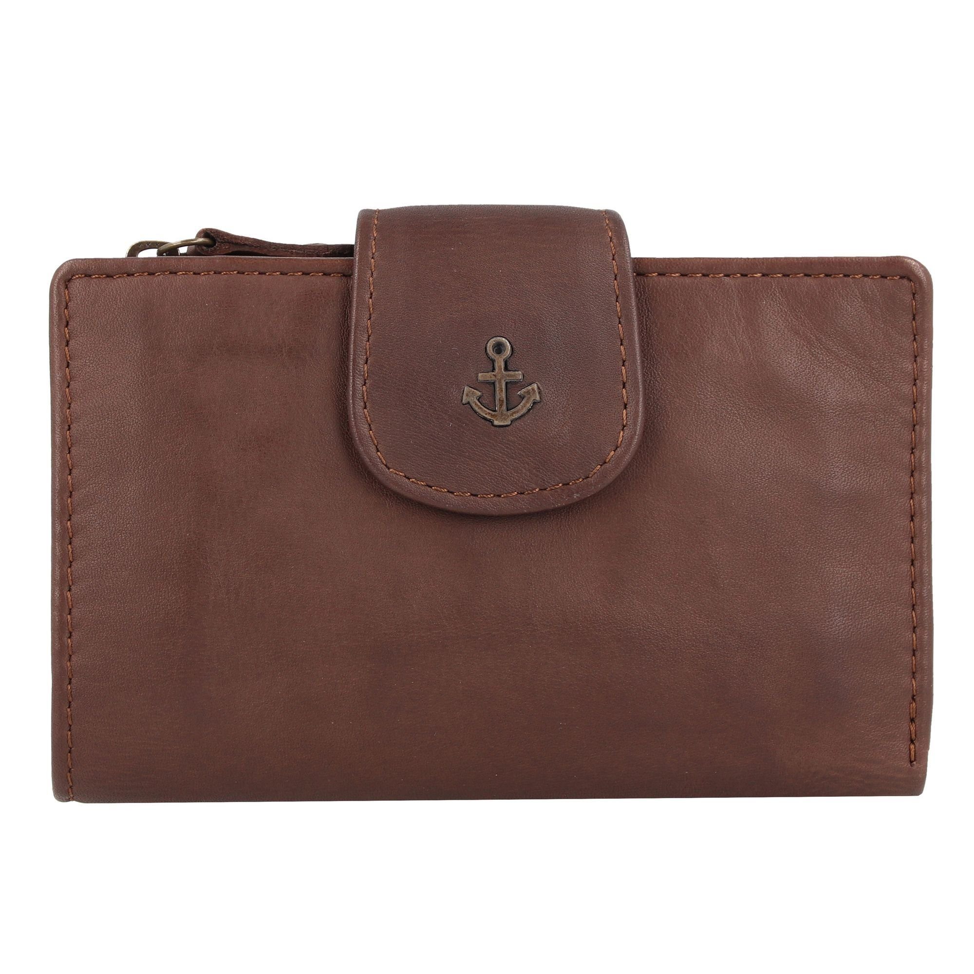 HARBOUR 2nd Geldbörse Anchor Love, Leder chocolate brown