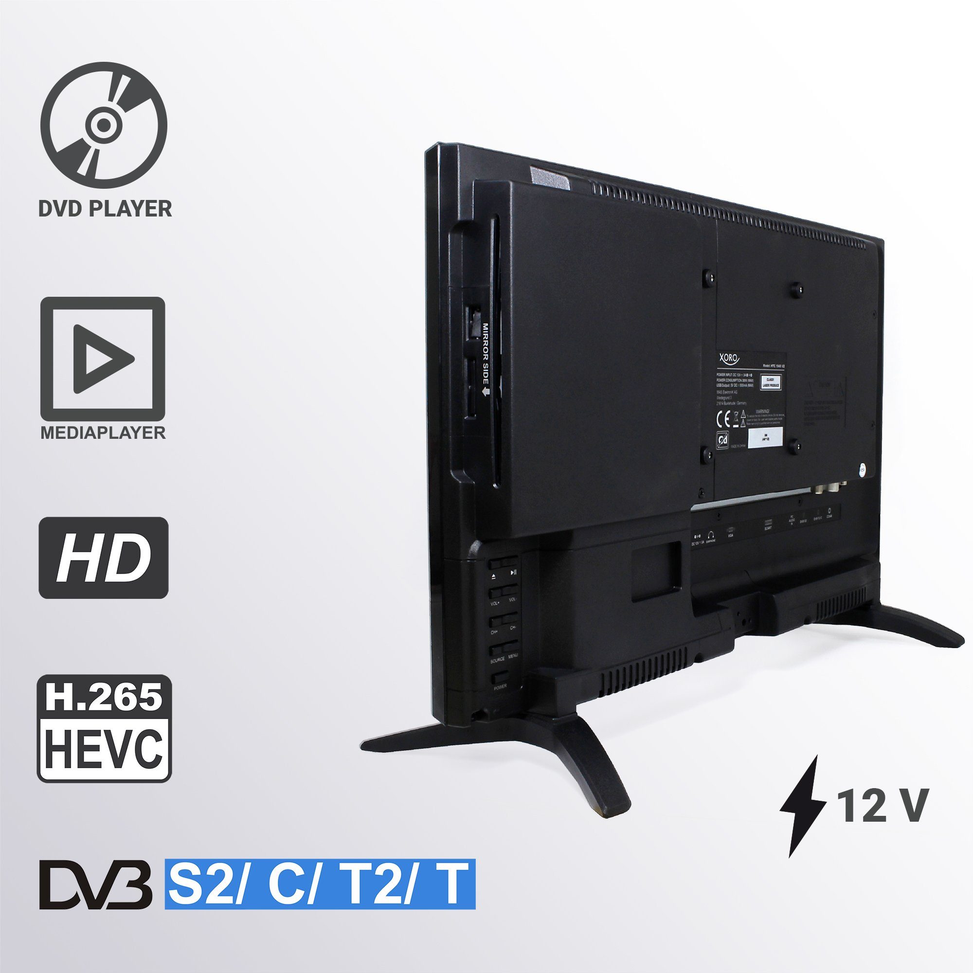 Xoro HTC 1949 V2 LCD-LED Fernseher (47 c...