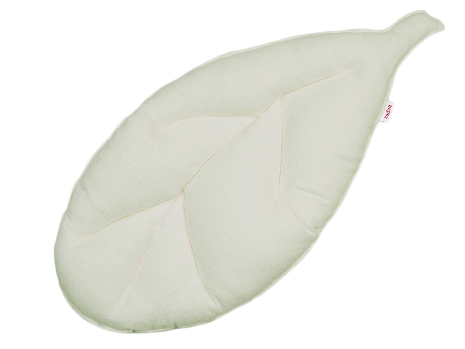 beties Stuhlkissen FarbTon, Bankkissen in Chenille-Optik; Blatt-Form