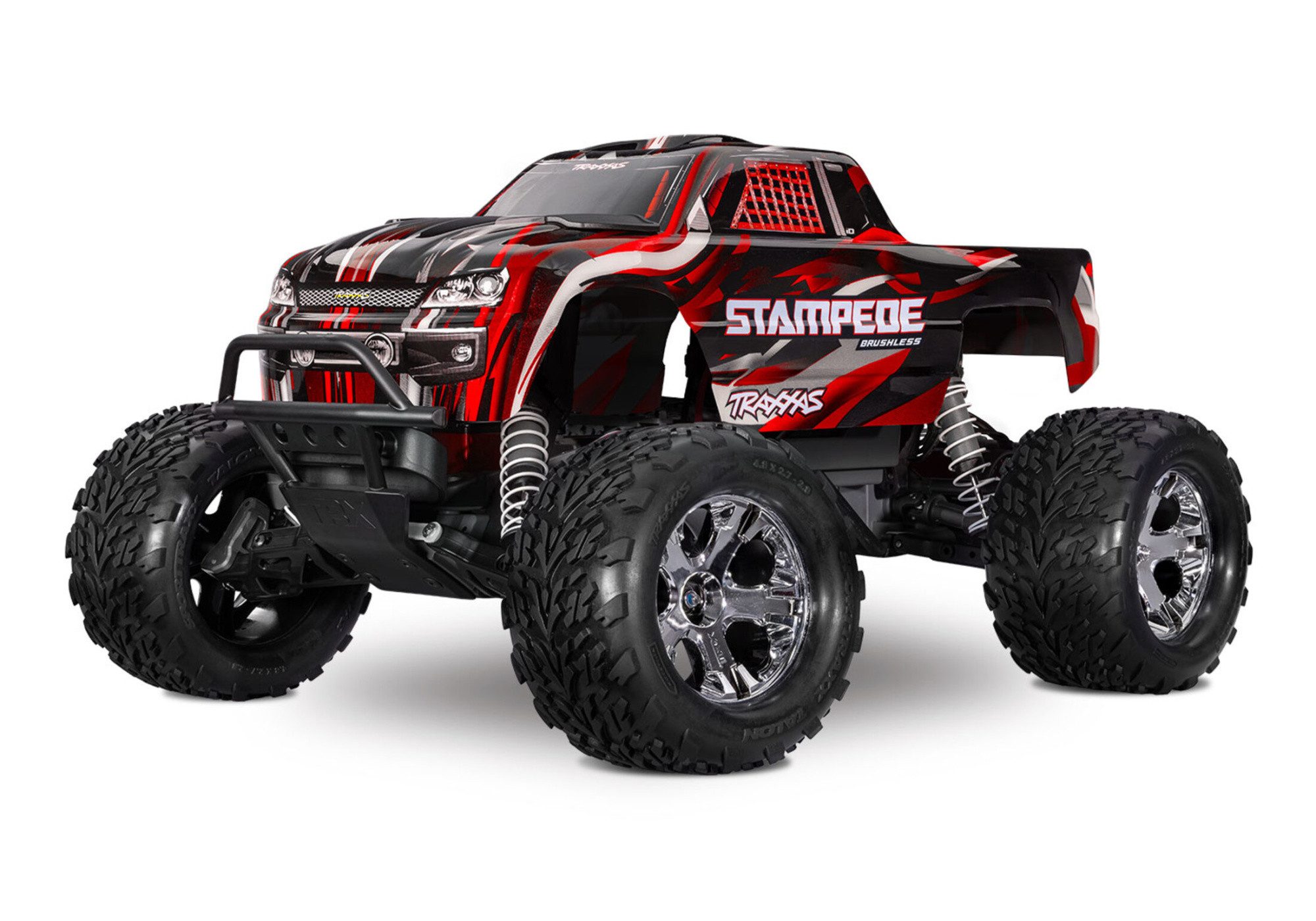 RC-Buggy Traxxas Stampede Brushless 2S HD Monstertruck 1:10 RTR Rot